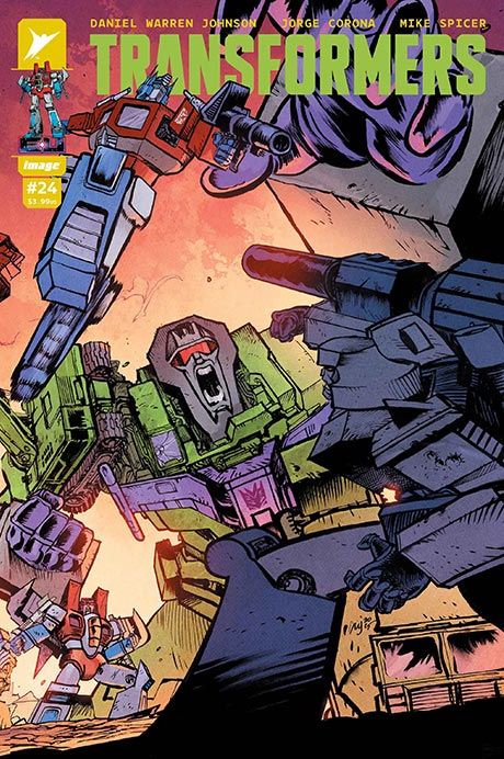 Transformers #24 Cover F Daniel Warren Johnson & Mike Spicer Wraparound Variant