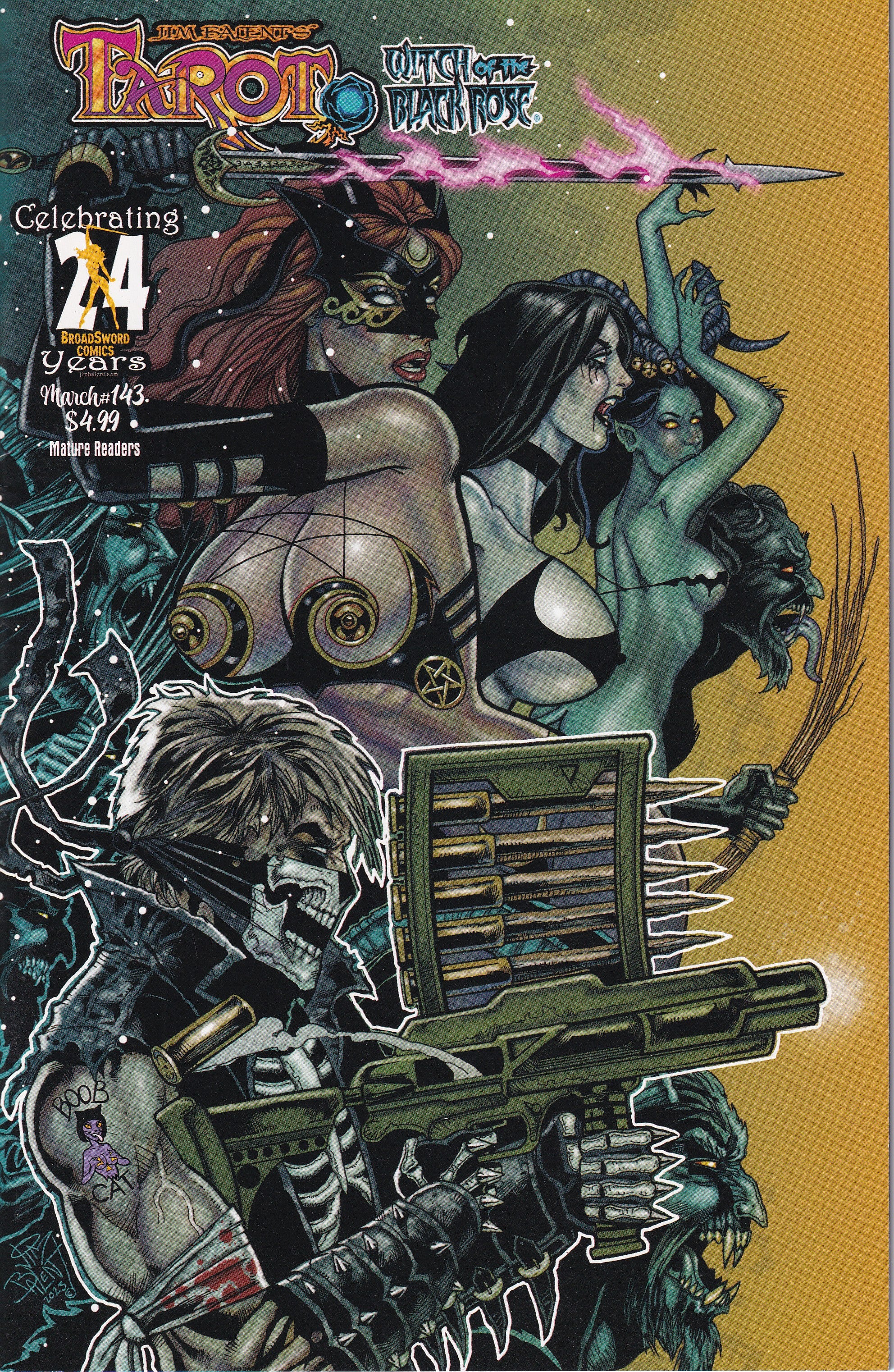 Tarot Witch Of The Black Rose #143 CVR A (Mature)
