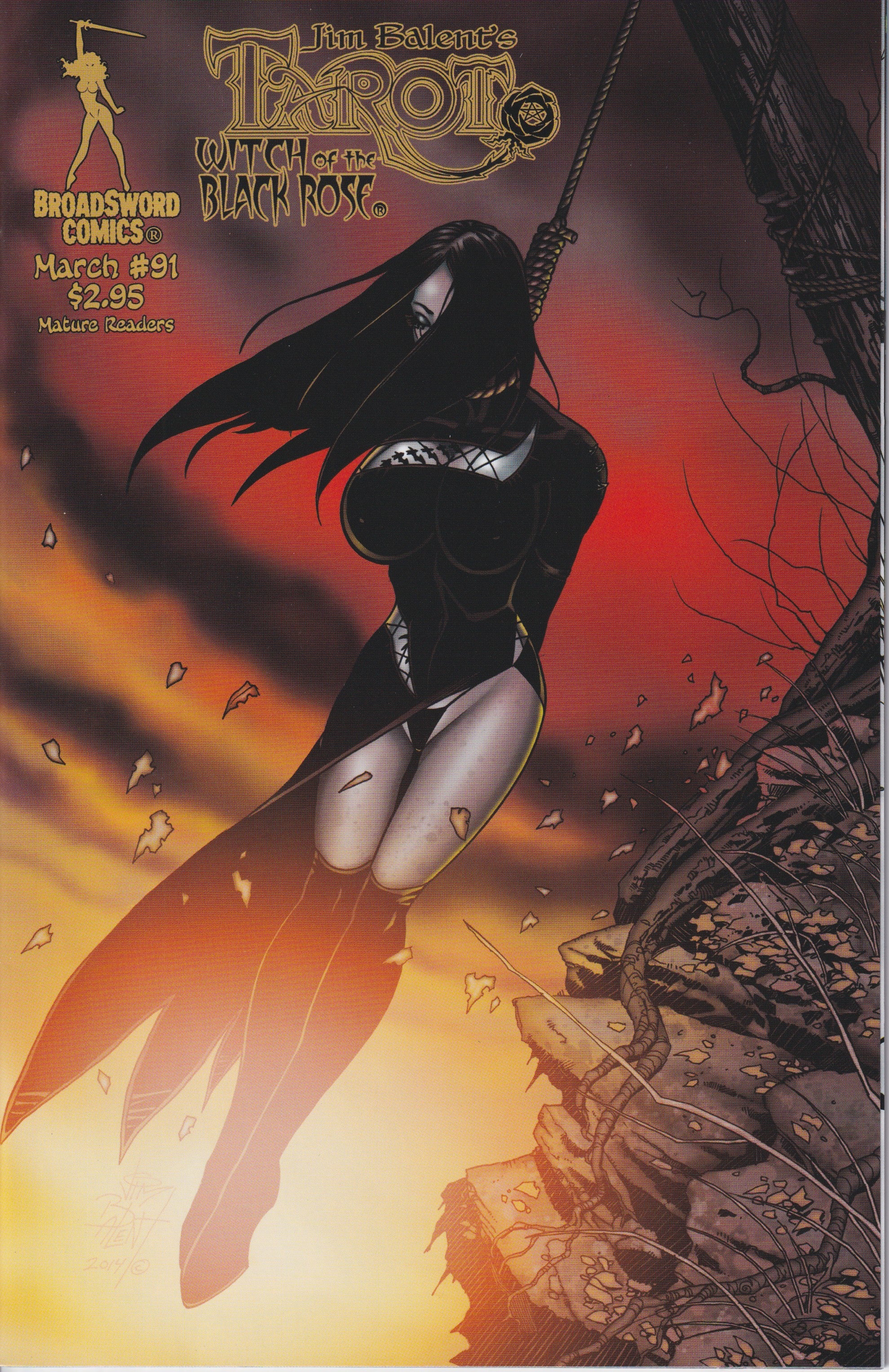 Tarot Witch Of The Black Rose #91 (Mature)