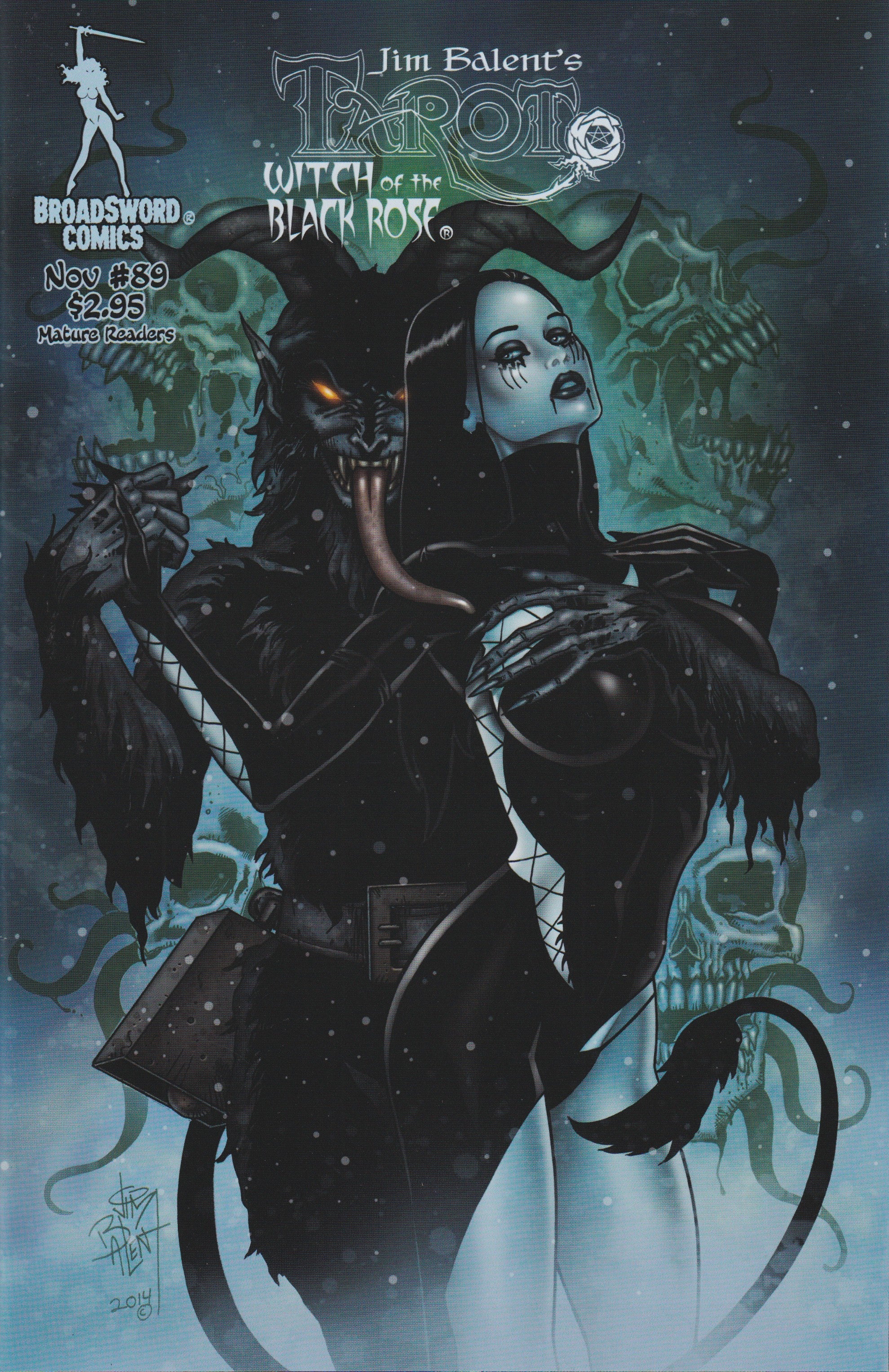 Tarot Witch Of The Black Rose #89 (Mature)