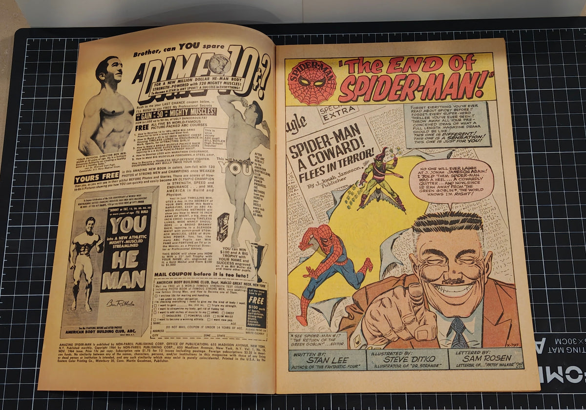 AMAZING SPIDER-MAN (1963) #018 VF+ (8.5)