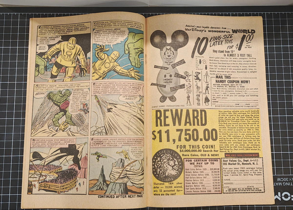 AVENGERS (1963) #001 VF (8.0)