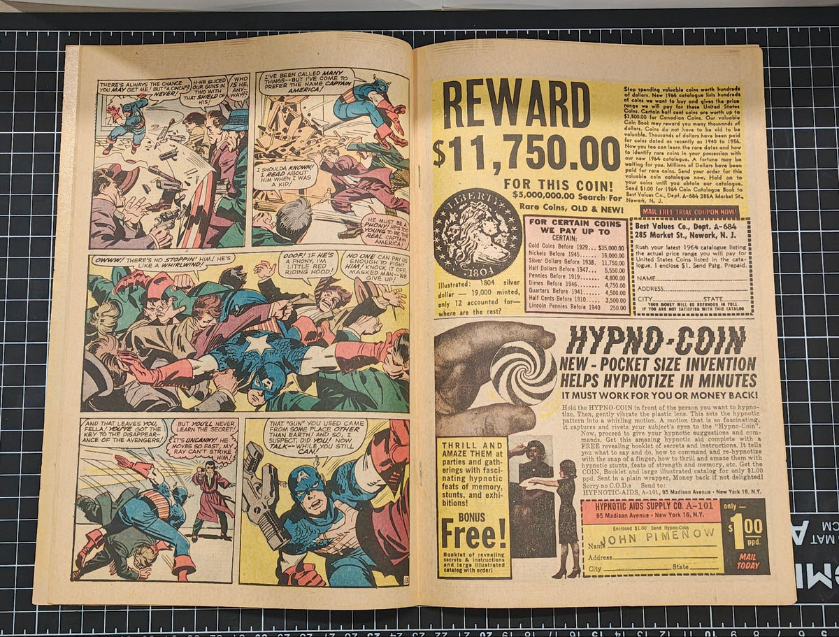 AVENGERS (1963) #004 FN+ (6.5)