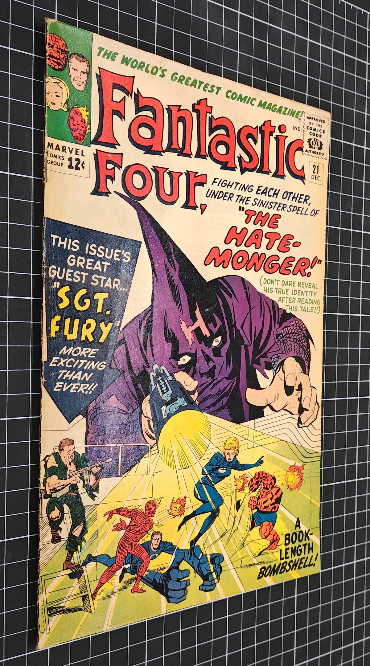 FANTASTIC FOUR (1961) #021 FN+ (6.5)