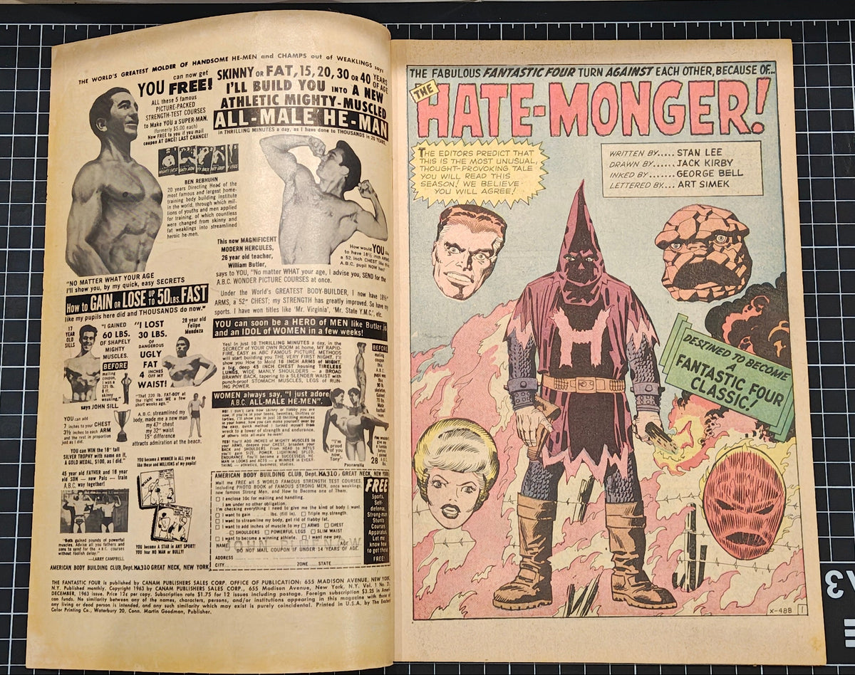 FANTASTIC FOUR (1961) #021 FN+ (6.5)