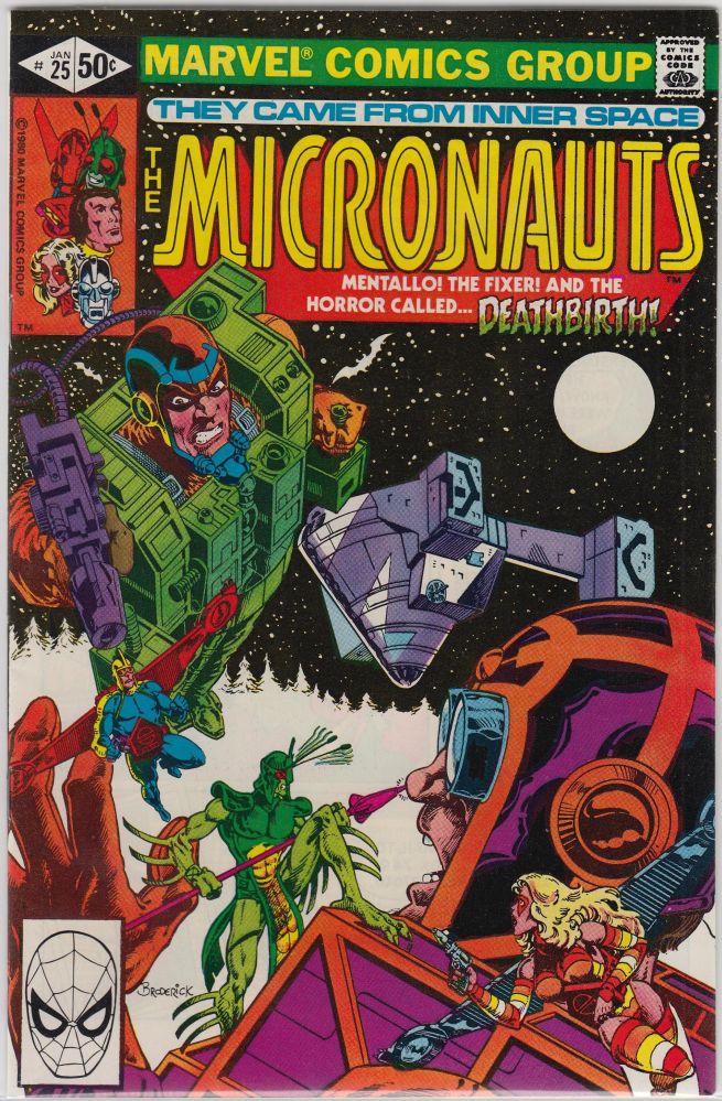 MICRONAUTS (1979) #25 NM-