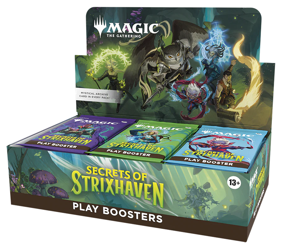 Magic The Gathering CCG Secrets of Strixhaven Play Booster Box