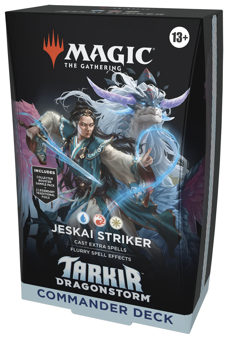 Magic The Gathering Collectible Card Game Tarkir Dragonstorm Commander Deck Jeskai Striker