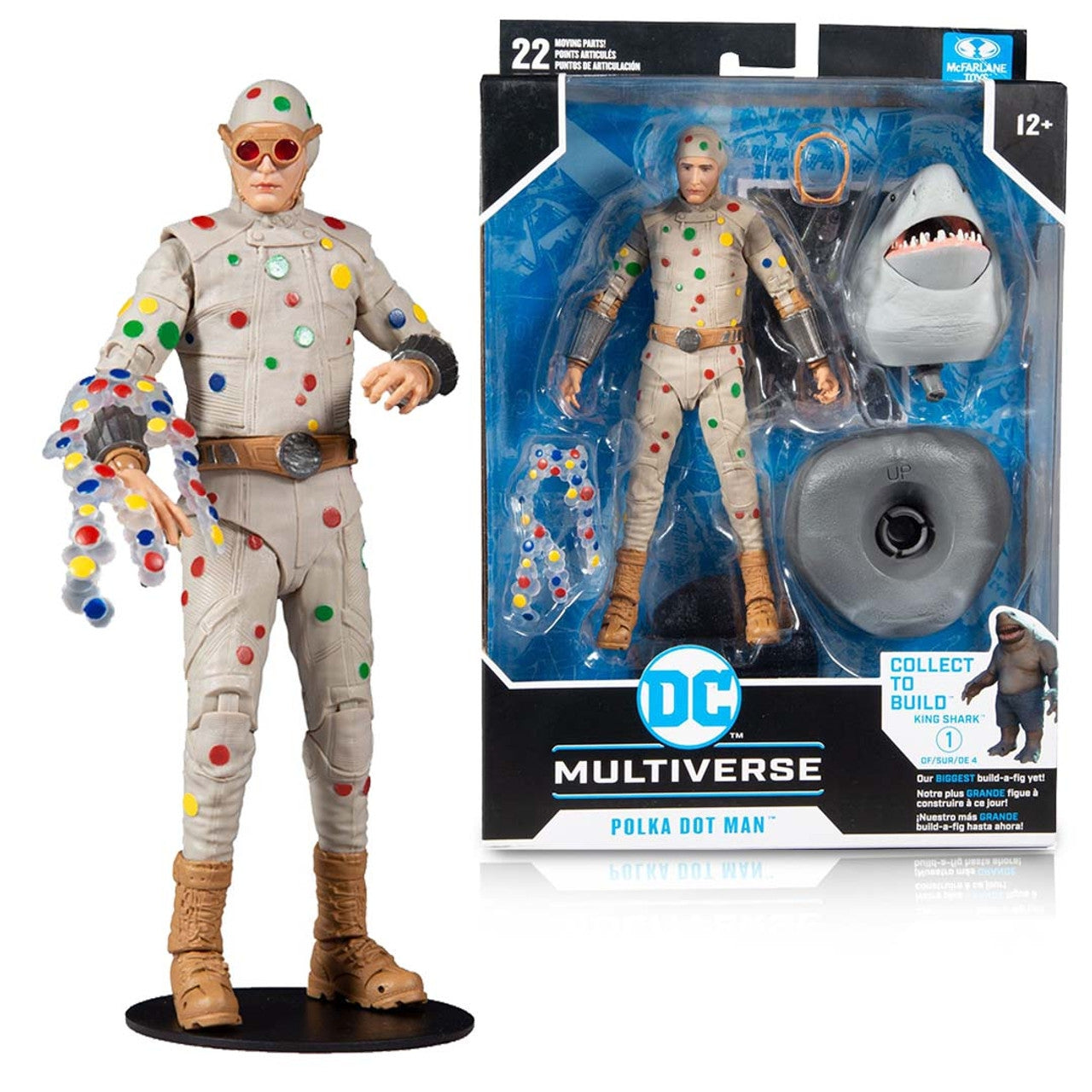 DC MULTIVERSE POLKA DOT MAN ACTION FIGURE