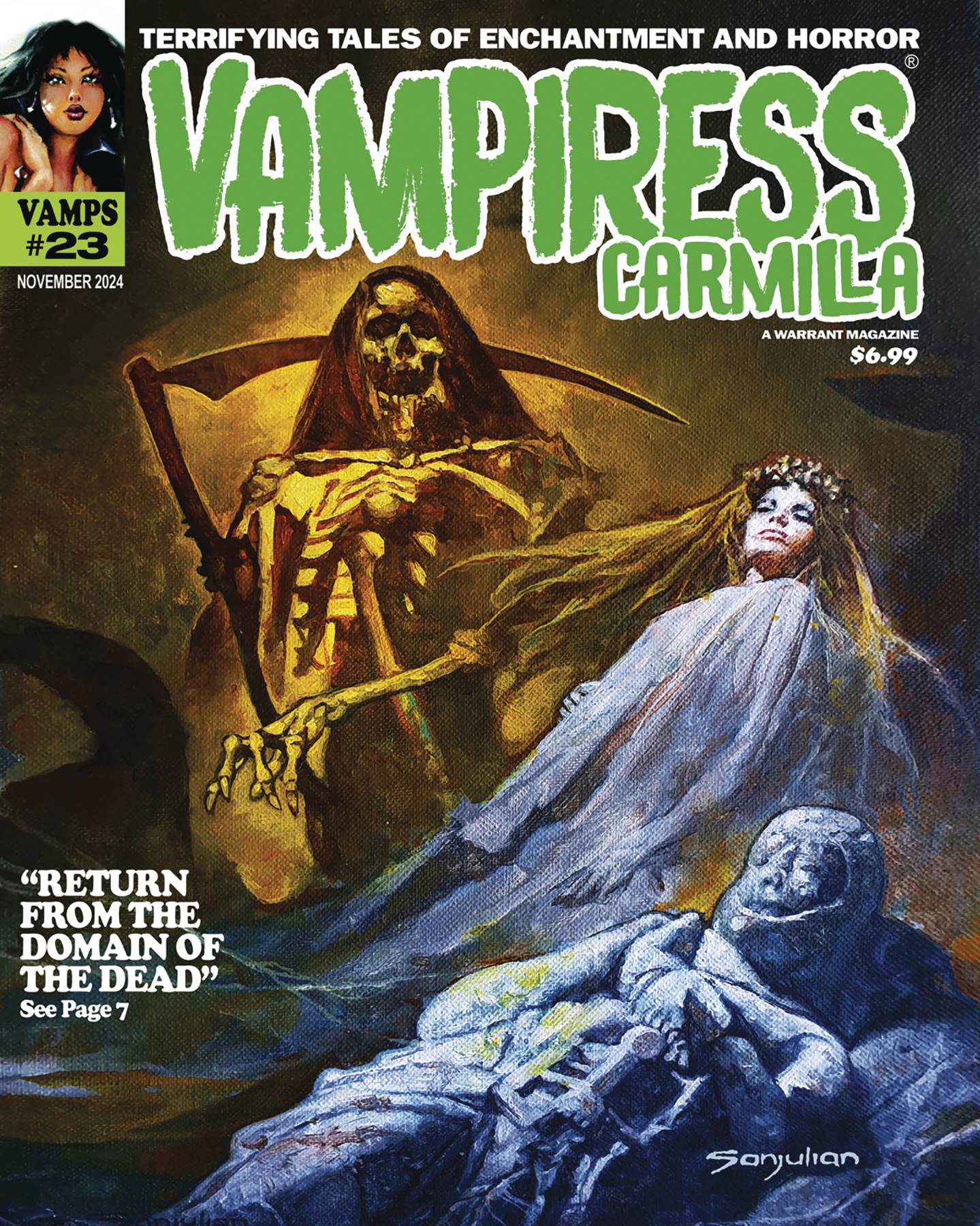 Vampiress Carmilla Magazine #23 (Mature)
