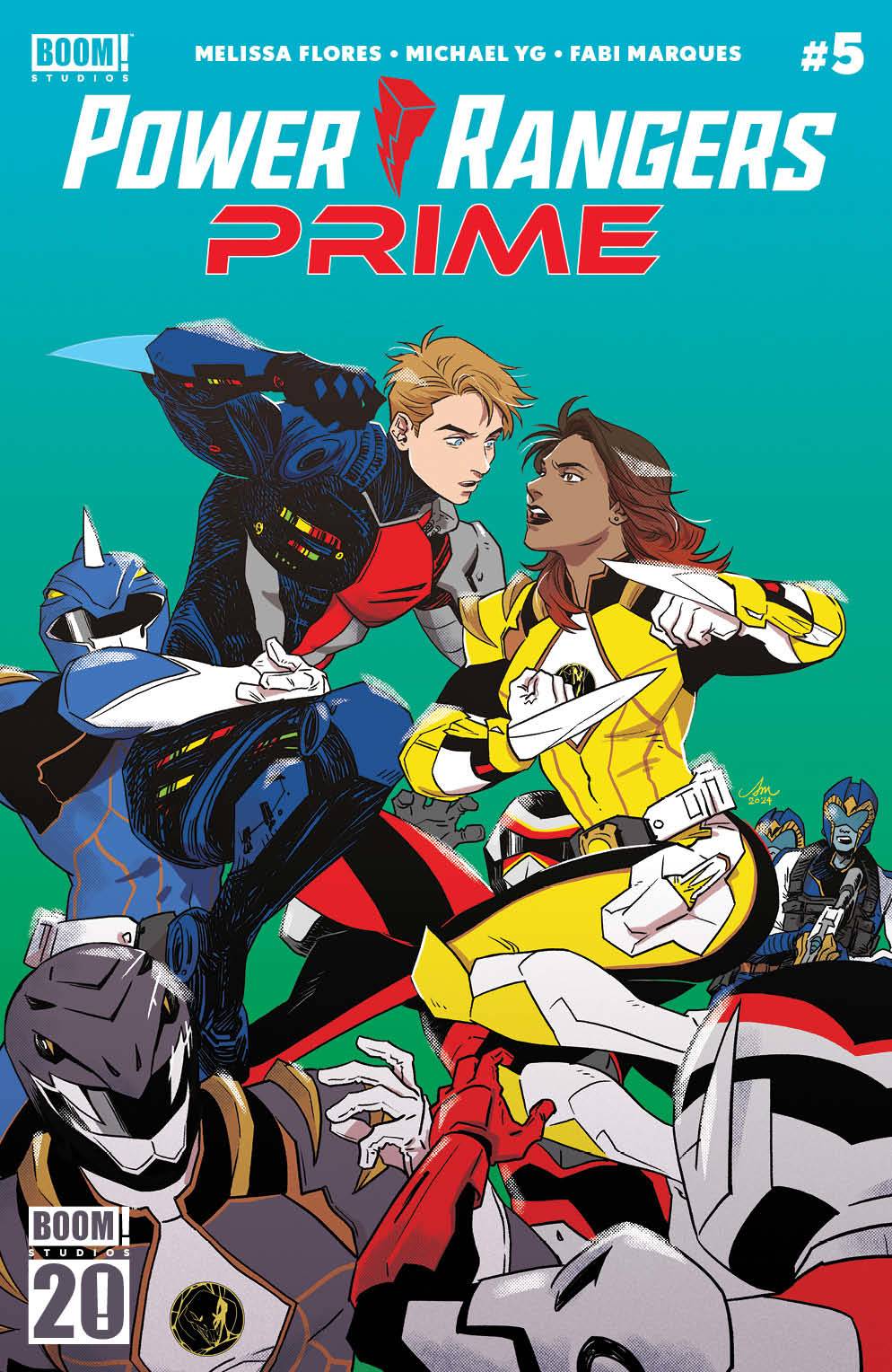 Power Rangers Prime #5 Cover J Foc Reveal