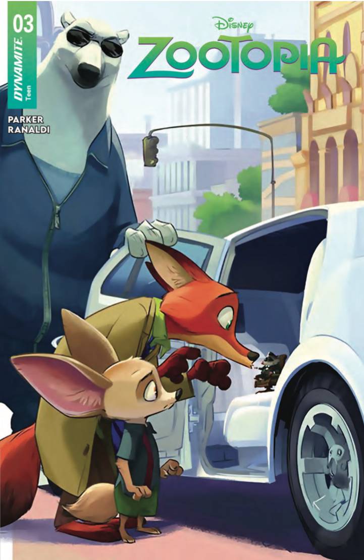 Zootopia #3 Cover D Storybook Art