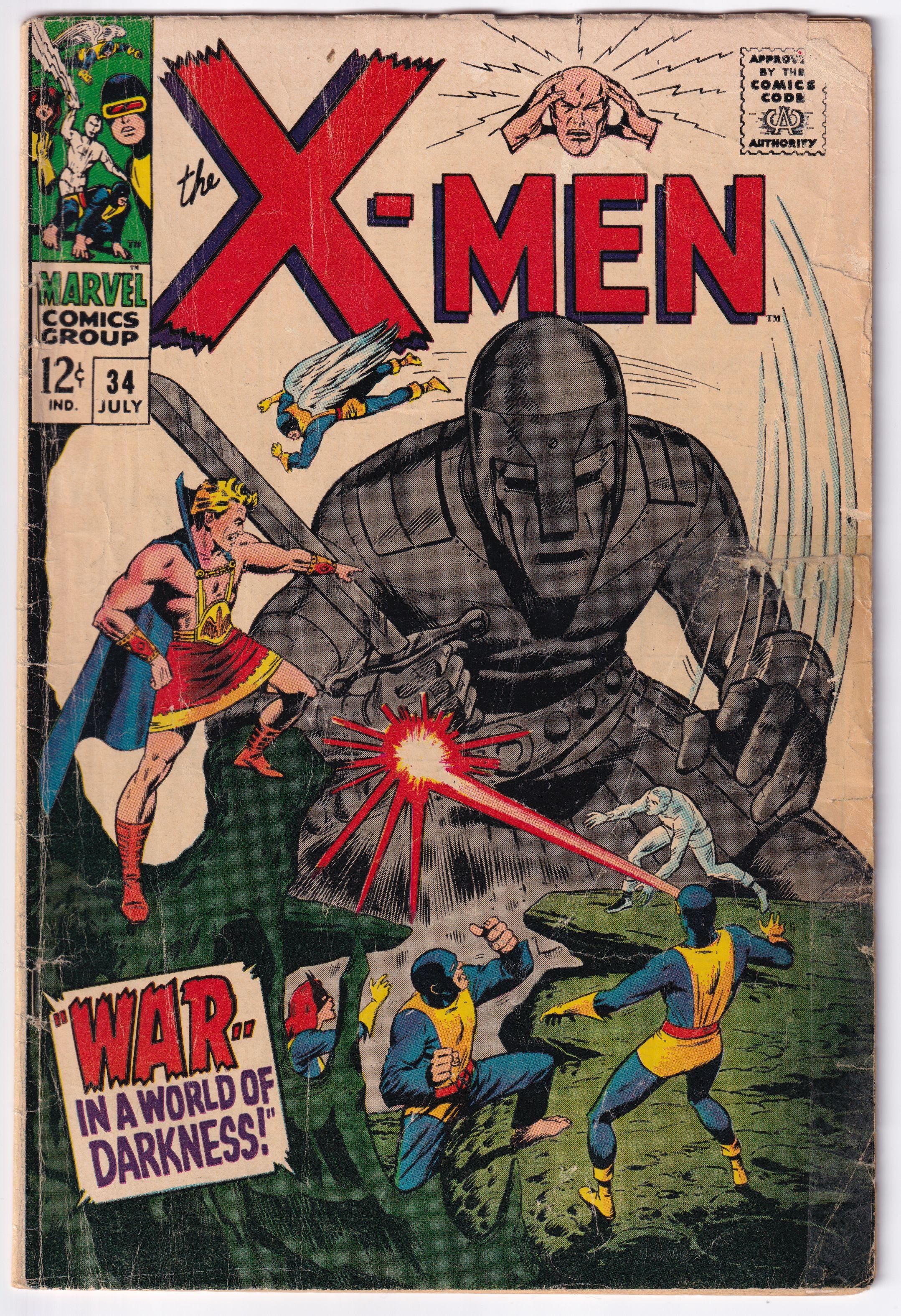 UNCANNY X-MEN (1963) #034 GD