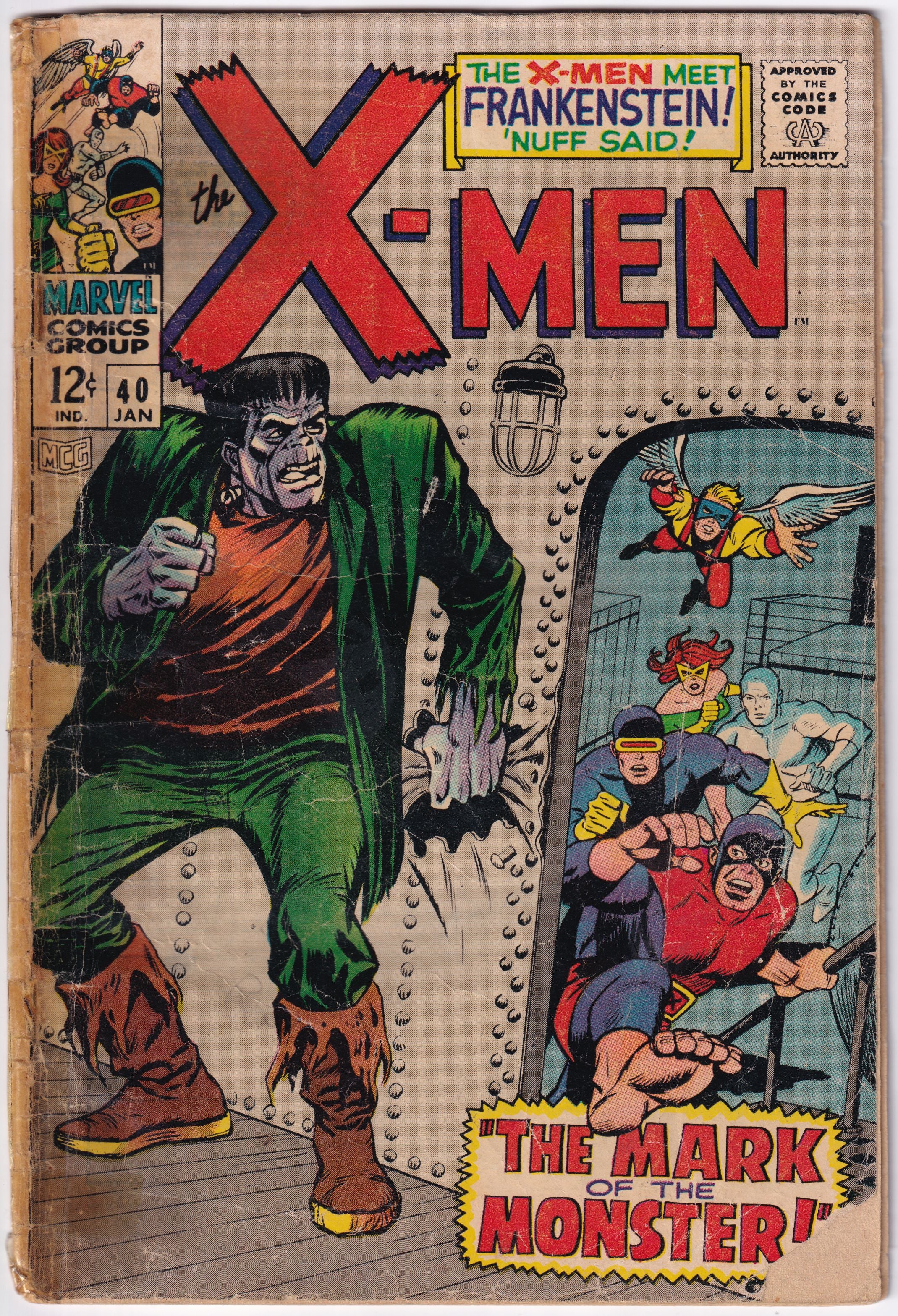 UNCANNY X-MEN (1963) #040 FR
