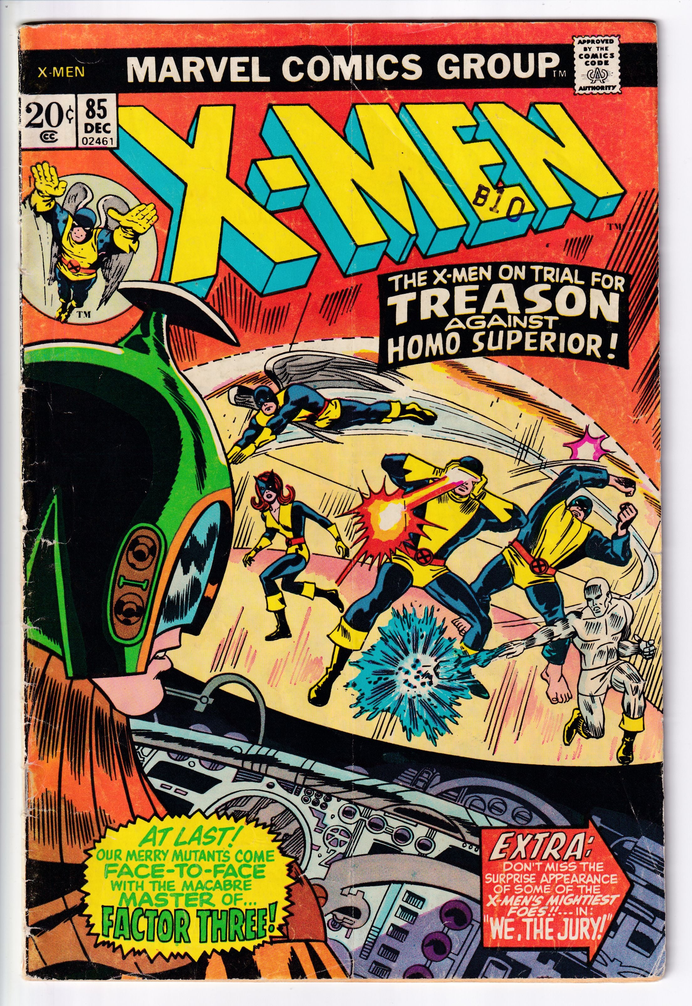 UNCANNY X-MEN (1963) #085 VG-