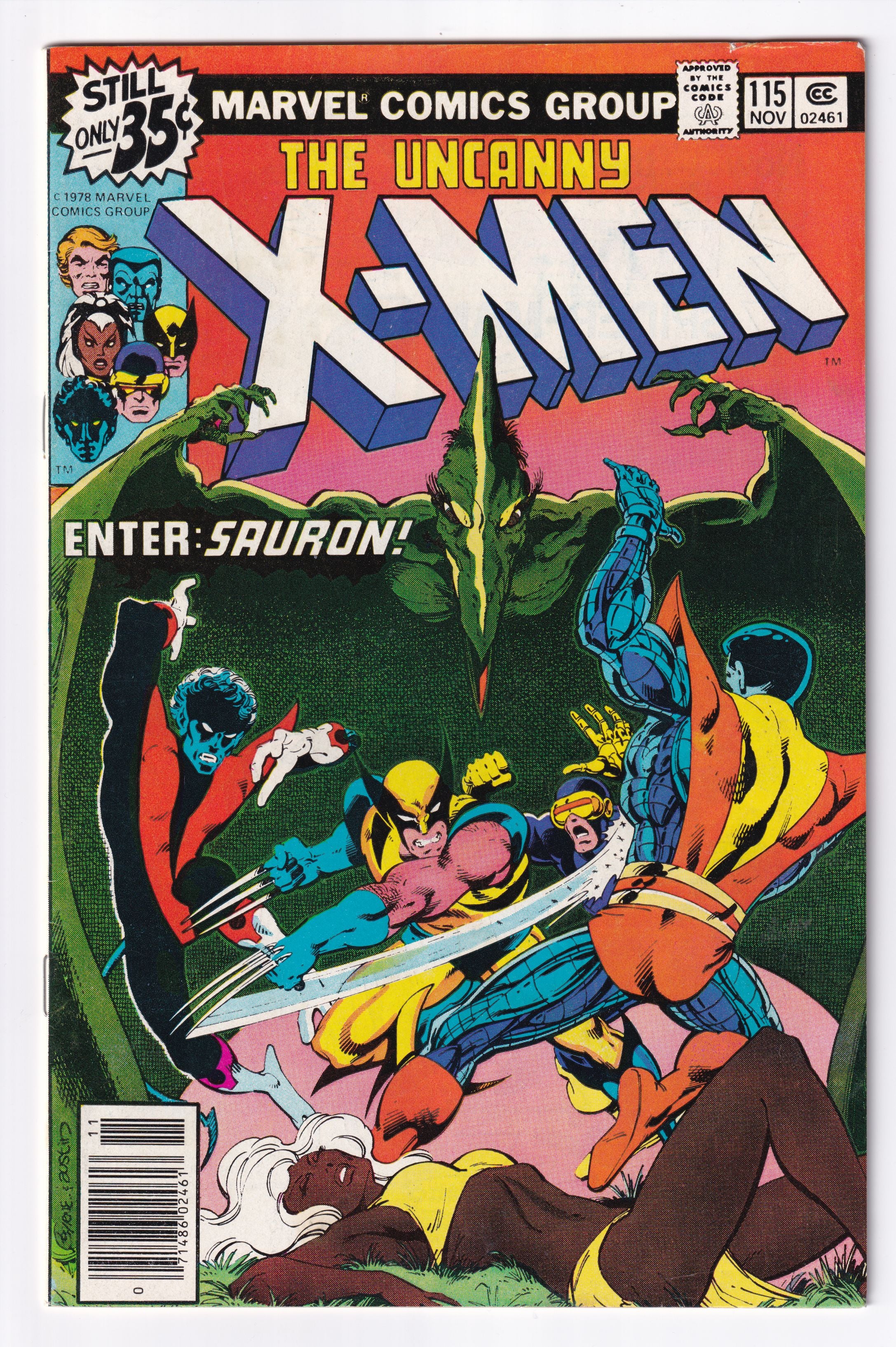 UNCANNY X-MEN (1963) #115 FN+