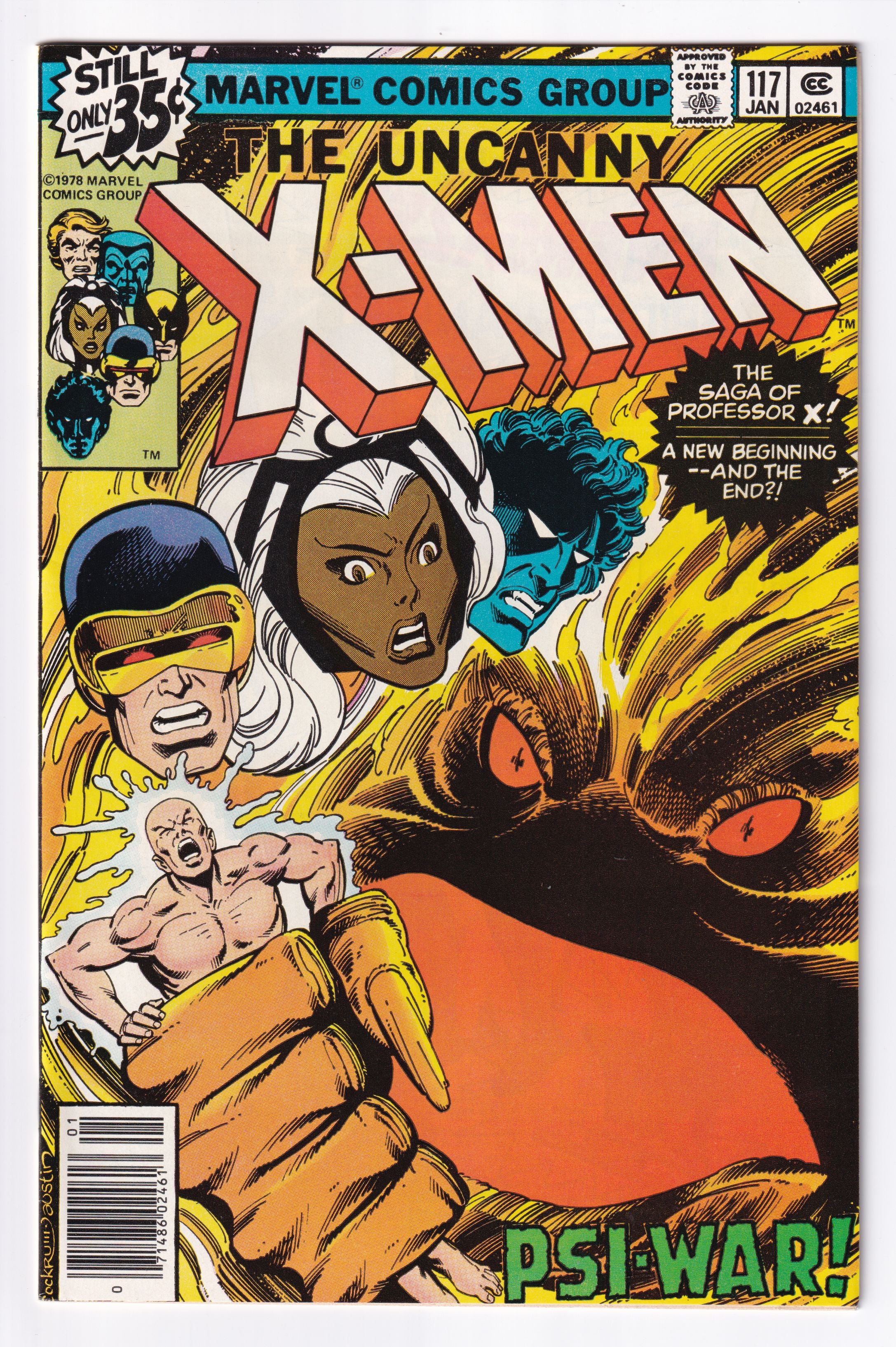 UNCANNY X-MEN (1963) #117 VF+