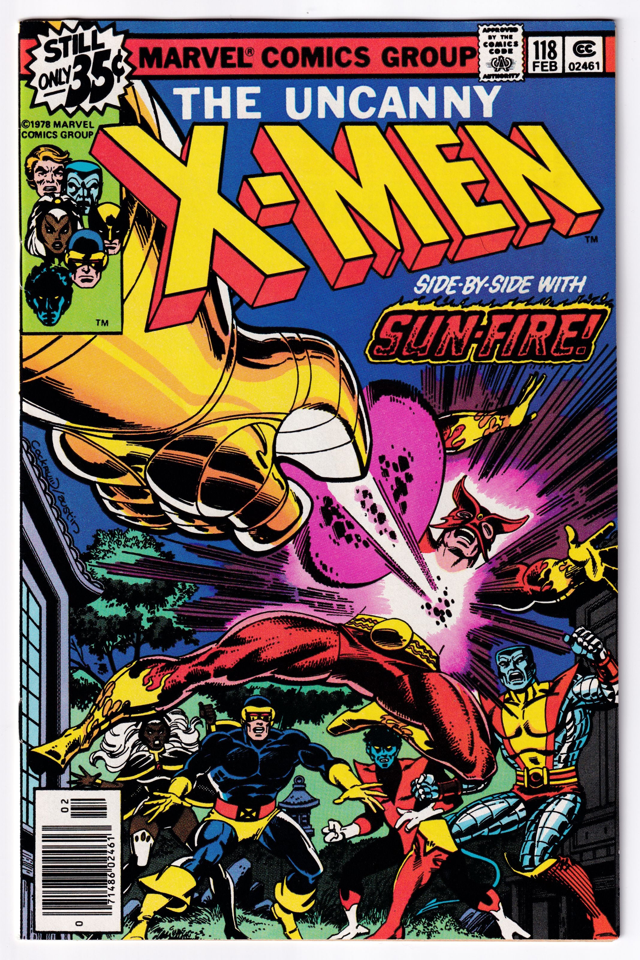 UNCANNY X-MEN (1963) #118 VF+