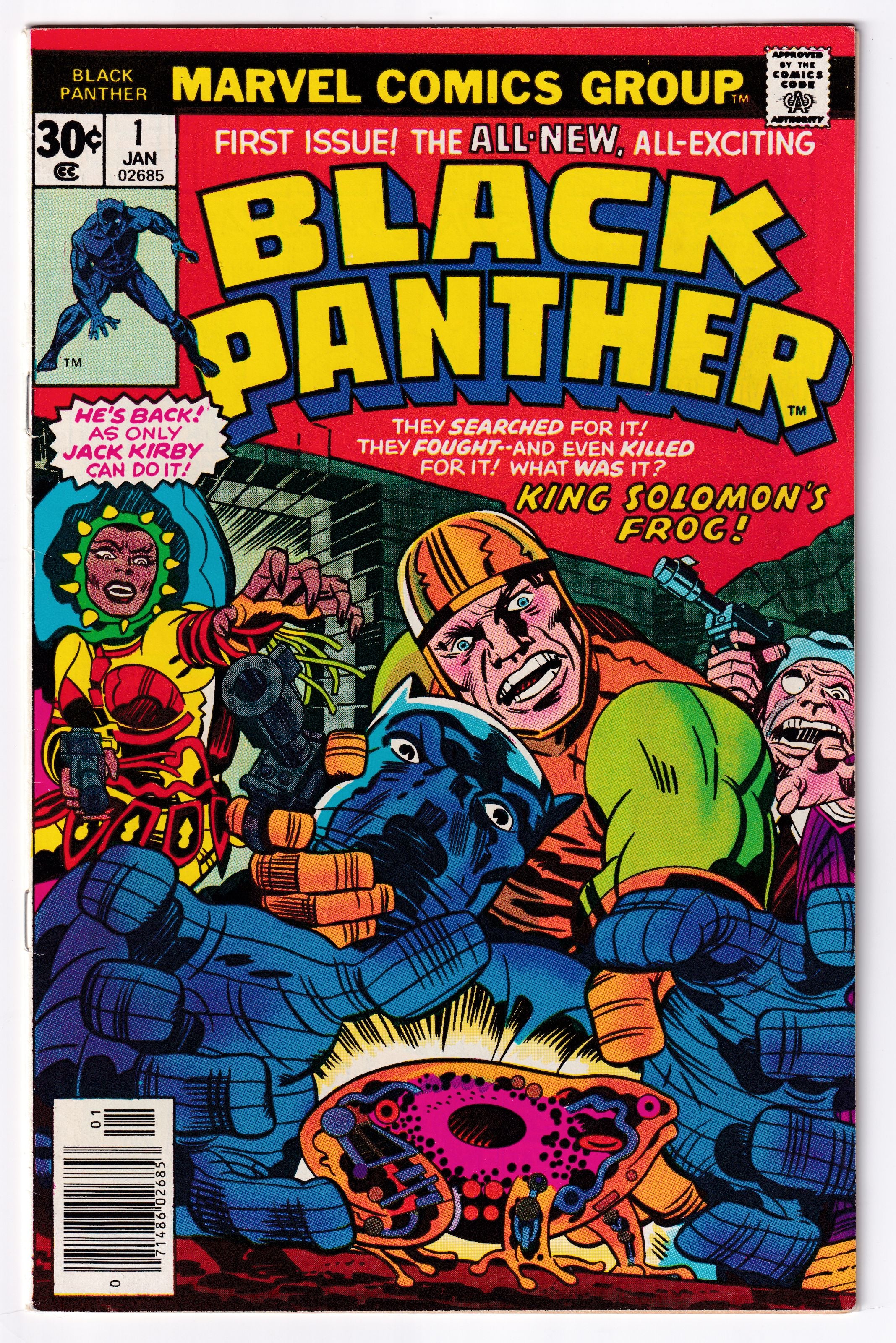 BLACK PANTHER (1977) #01 VF-