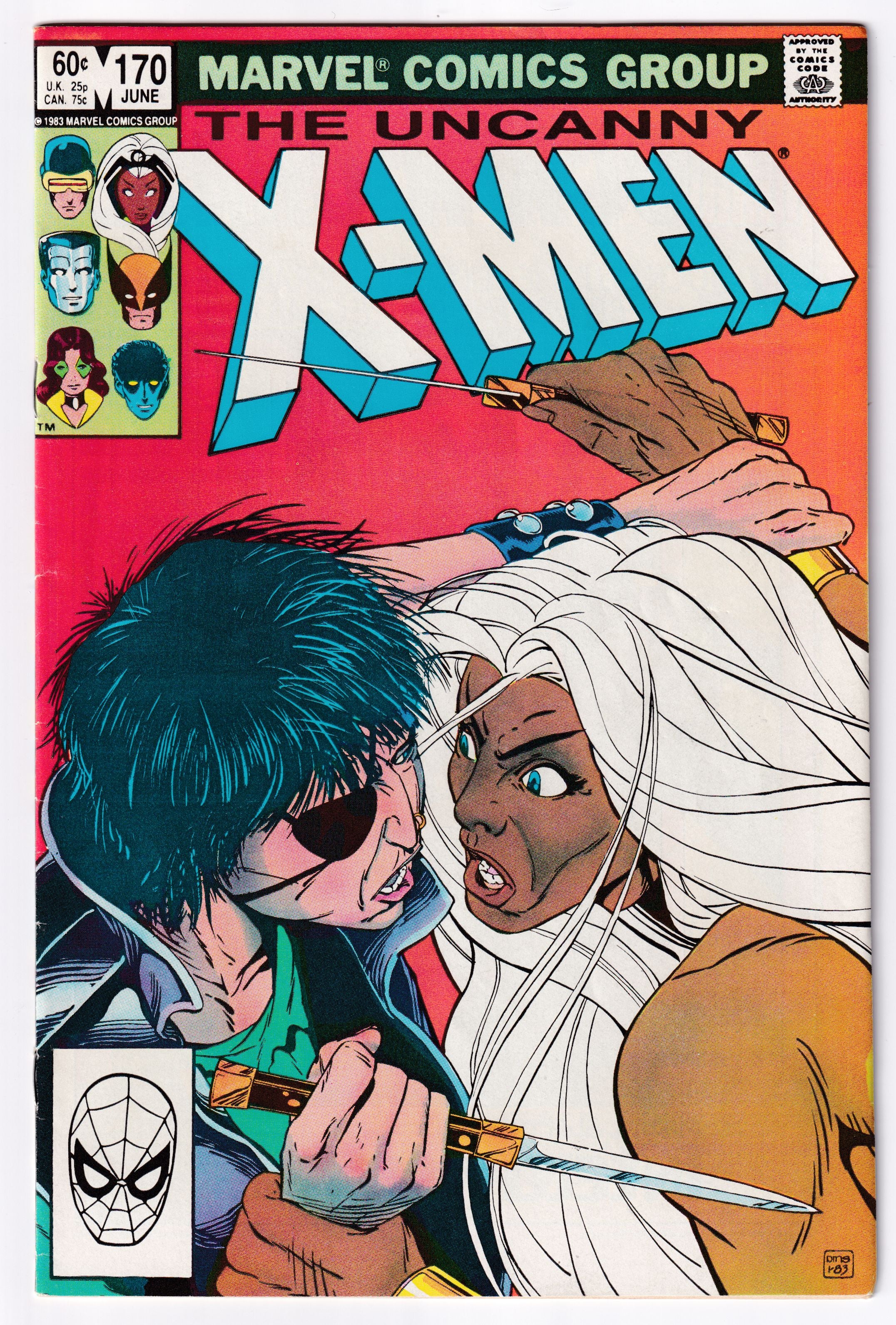 UNCANNY X-MEN (1963) #170 FN