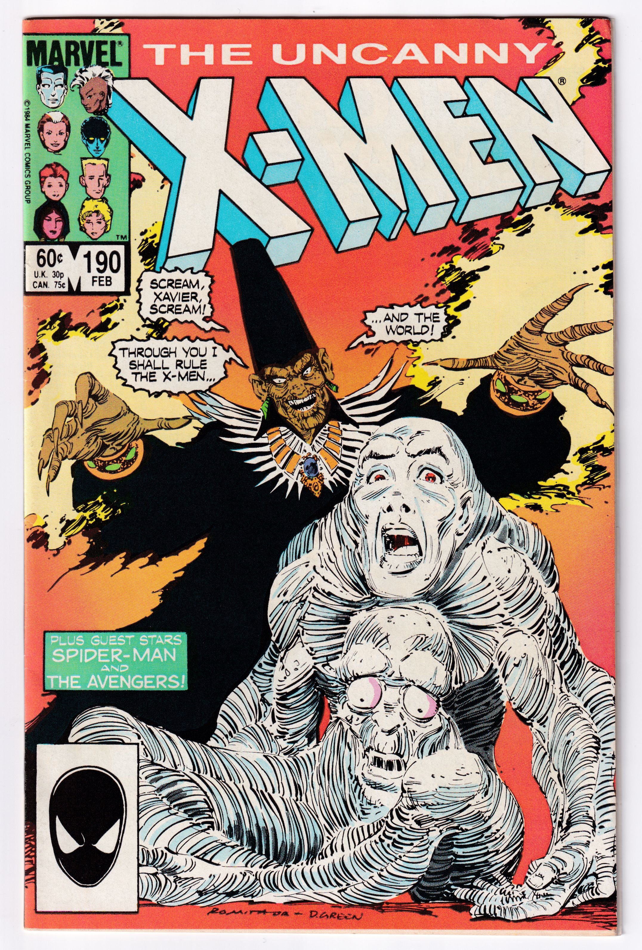 UNCANNY X-MEN (1963) #190 FN+