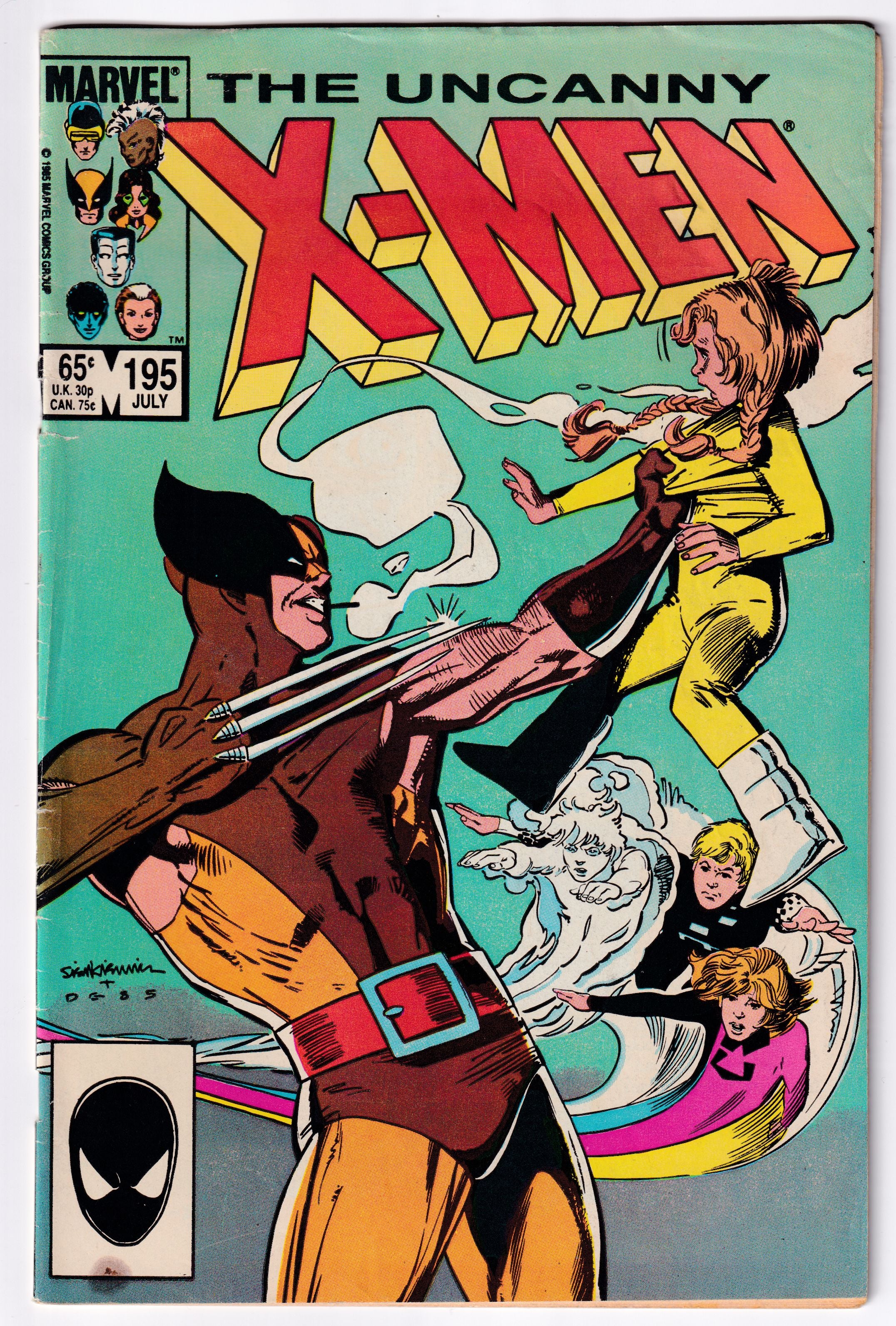 UNCANNY X-MEN (1963) #195 GD+