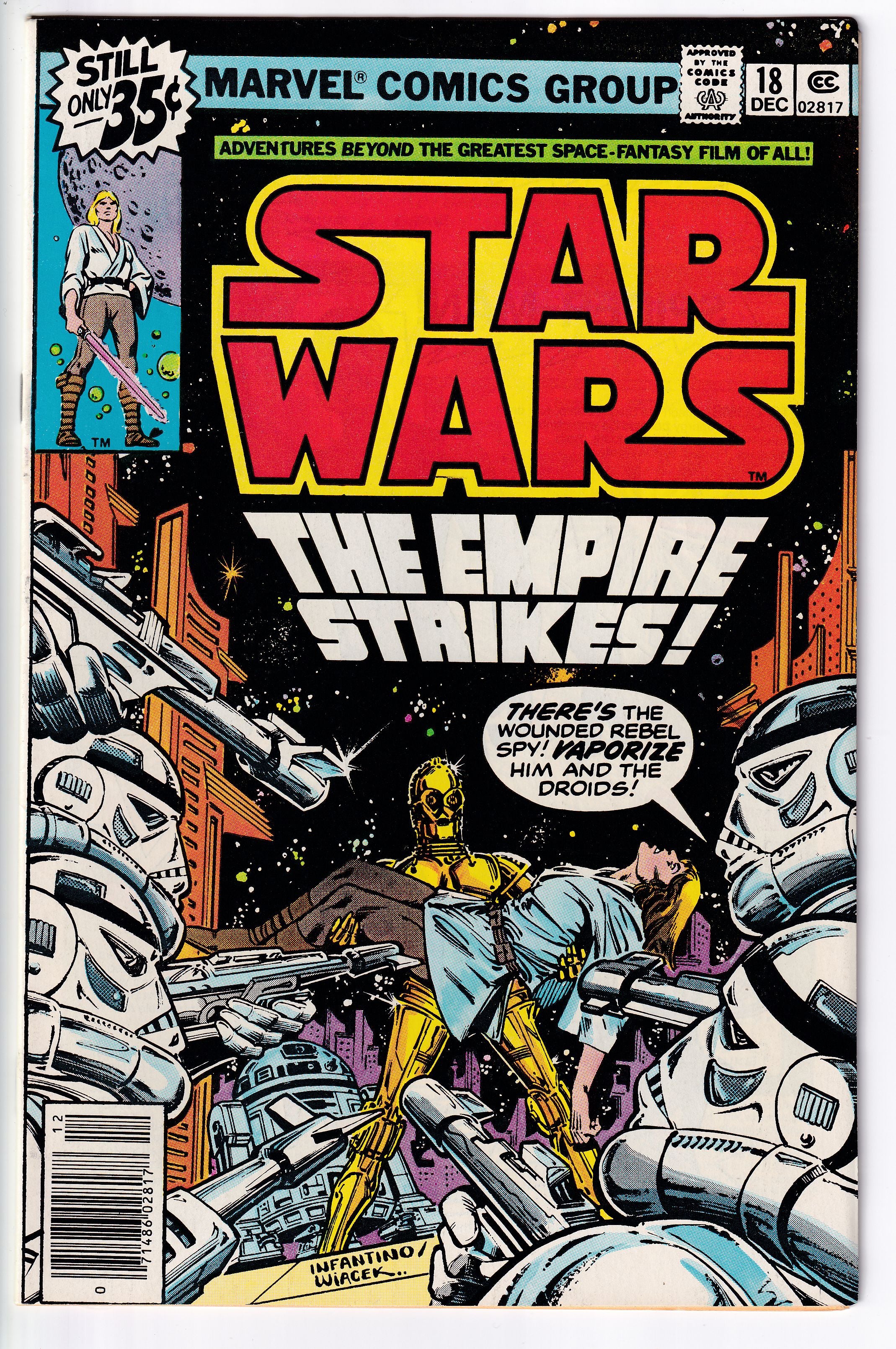 STAR WARS (1977) #18 VF+