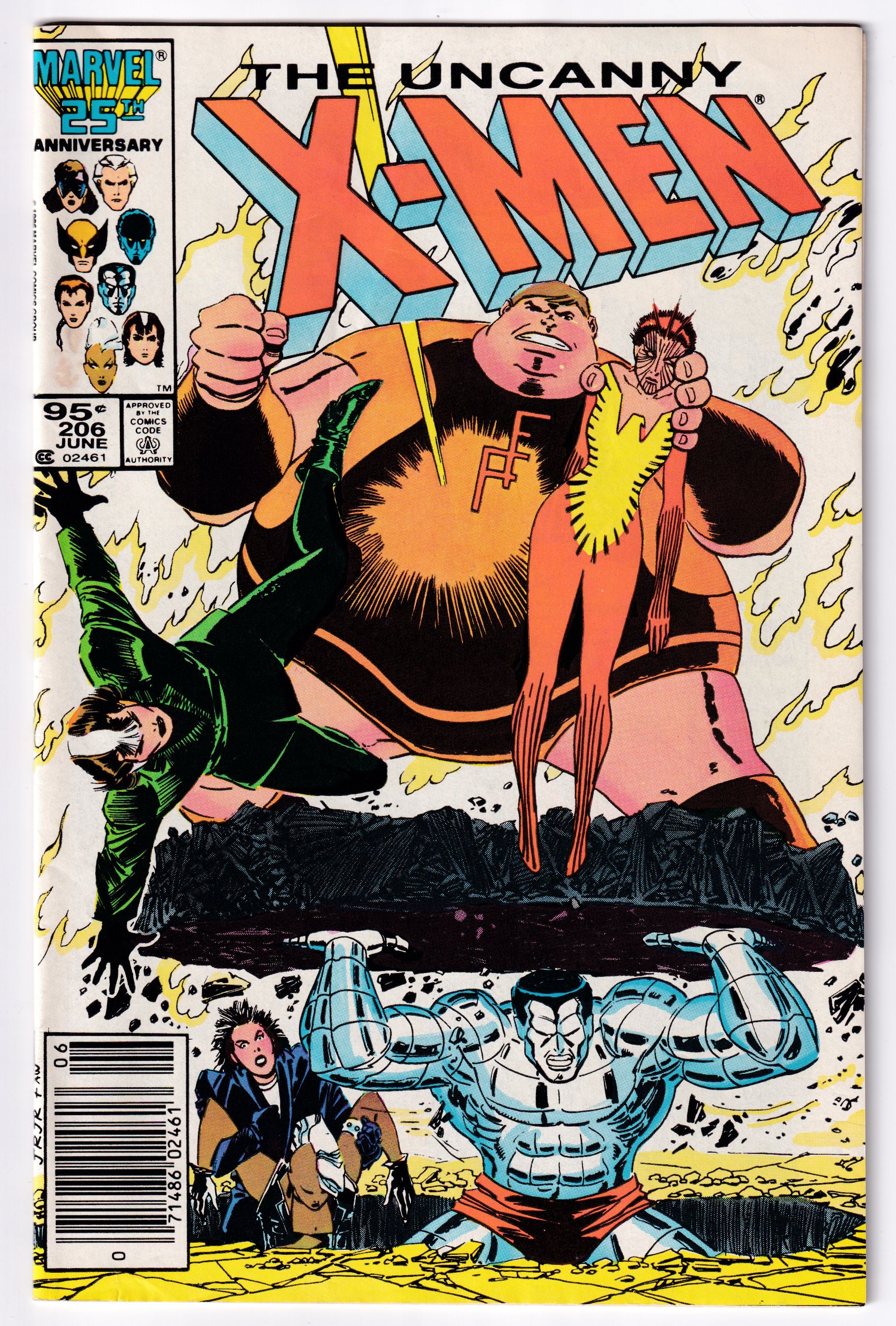 UNCANNY X-MEN (1963) #206 VG+