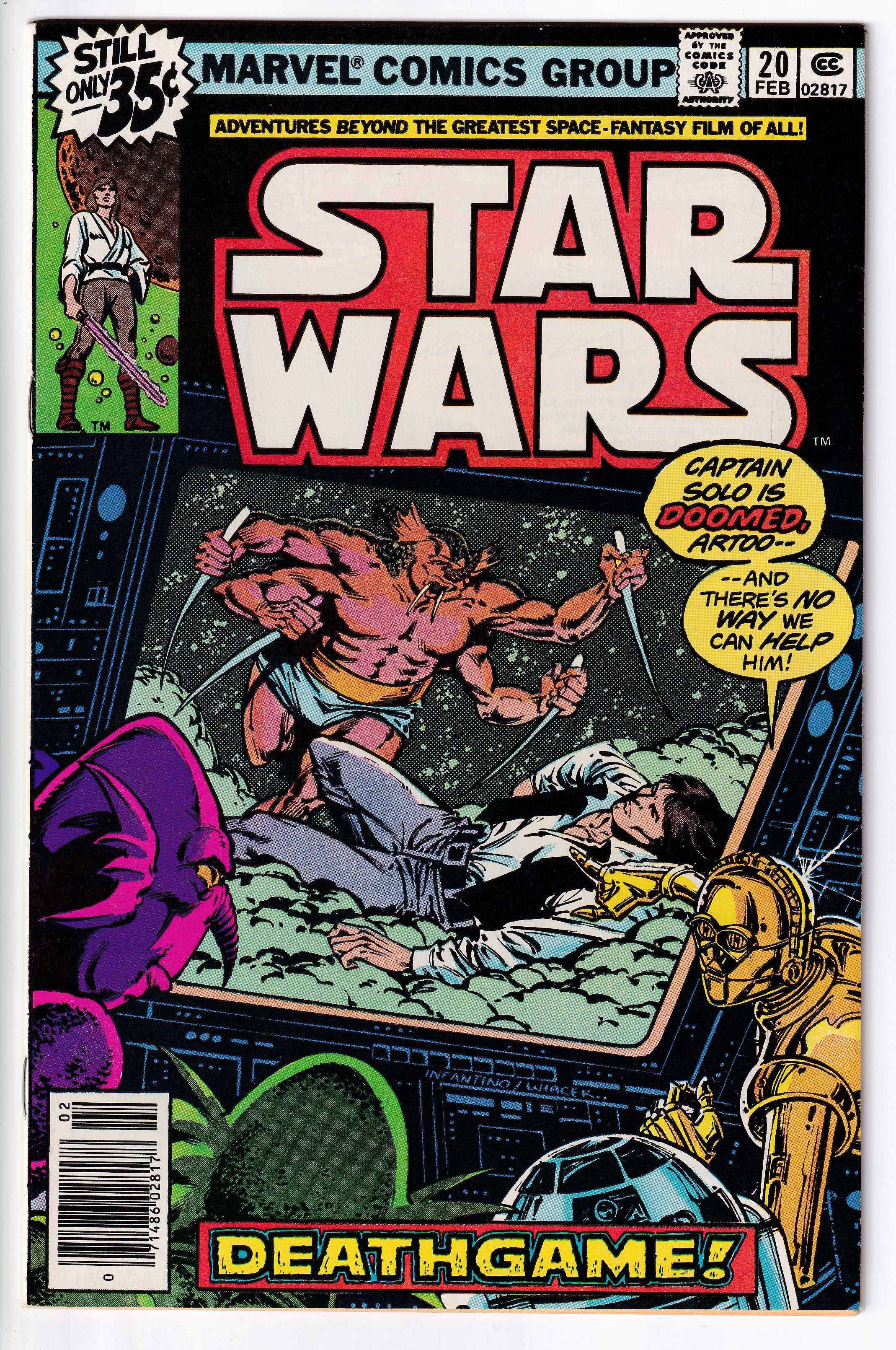 STAR WARS (1977) #20 VF+
