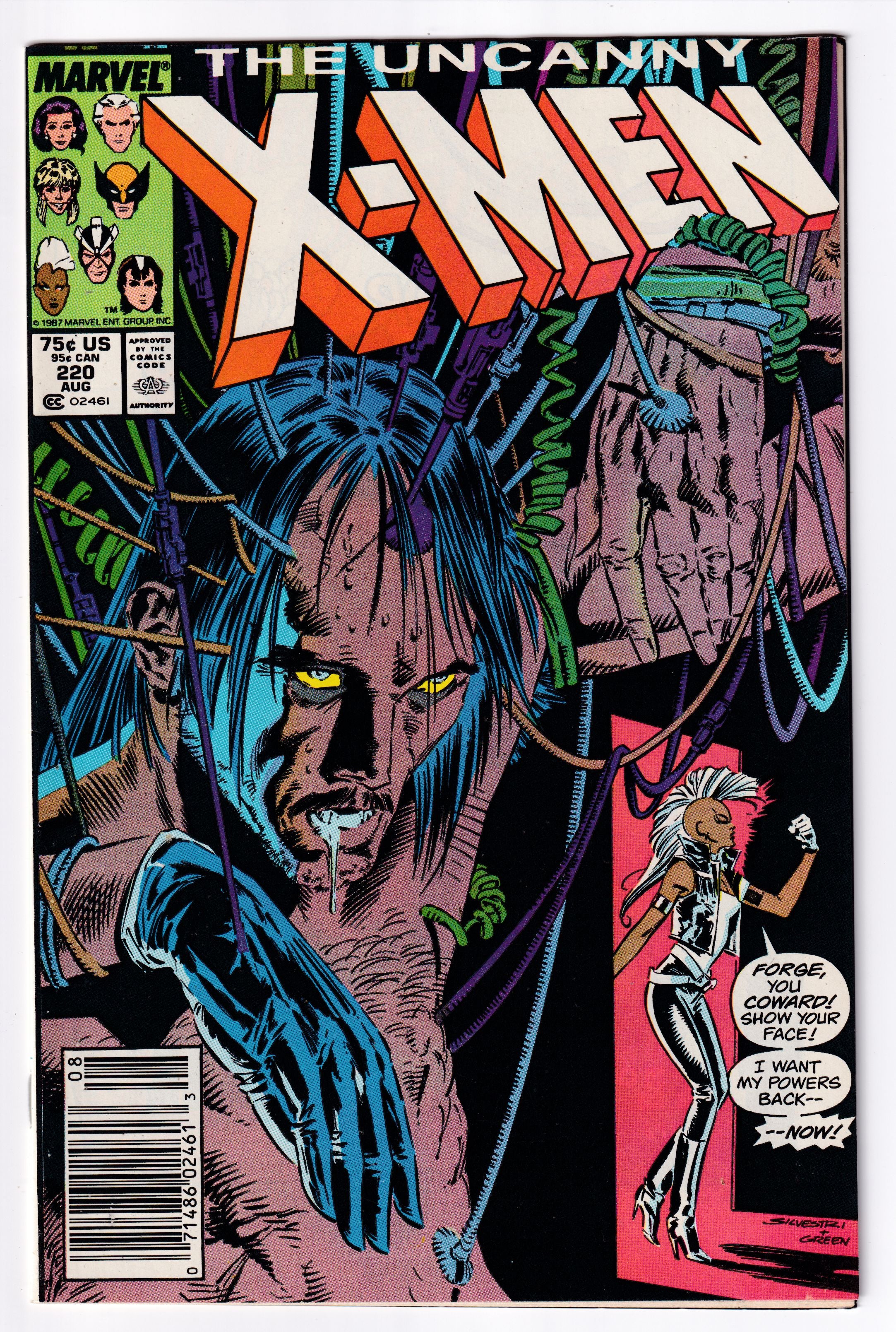 UNCANNY X-MEN (1963) #220 VF/NM