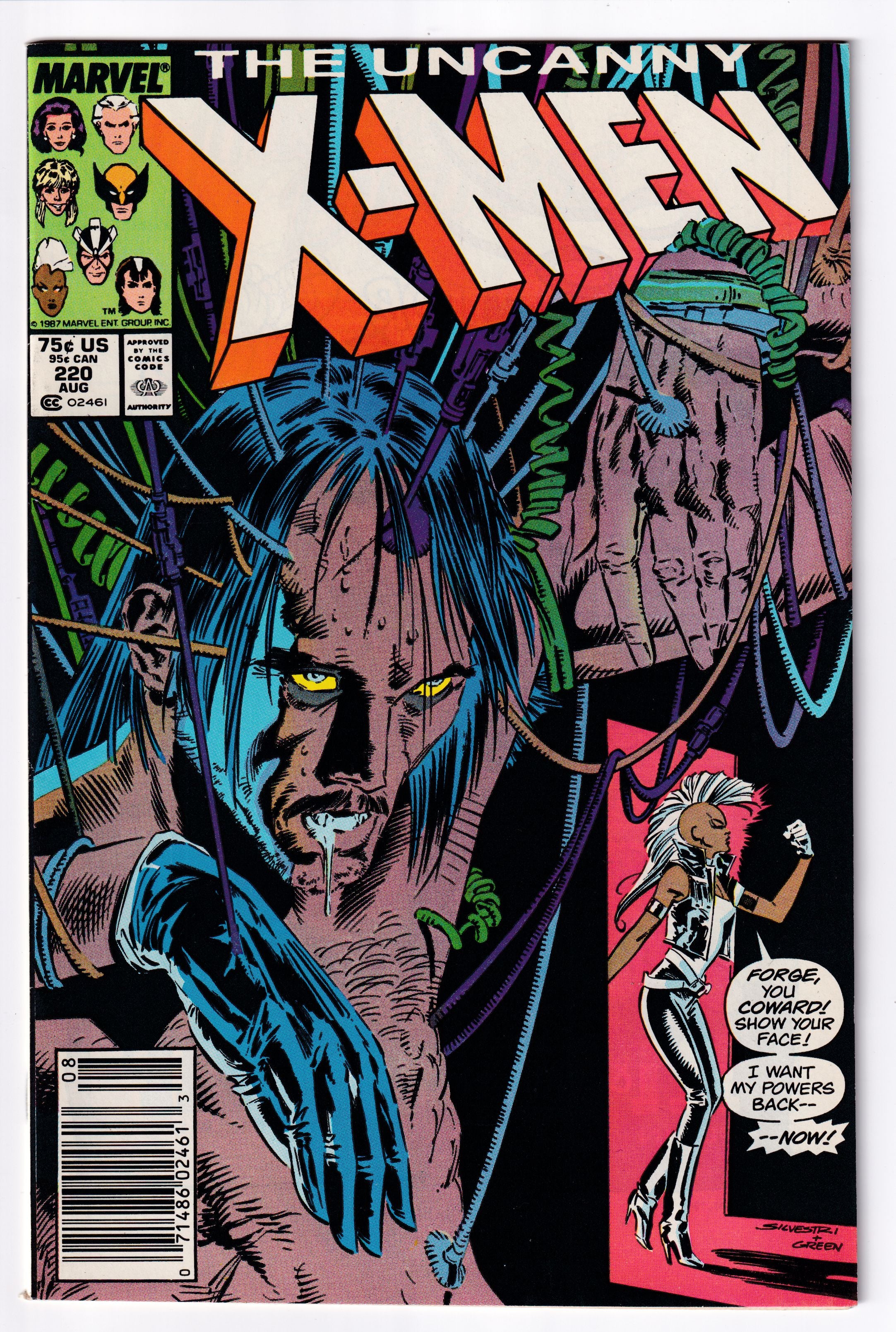 UNCANNY X-MEN (1963) #220 VF/NM