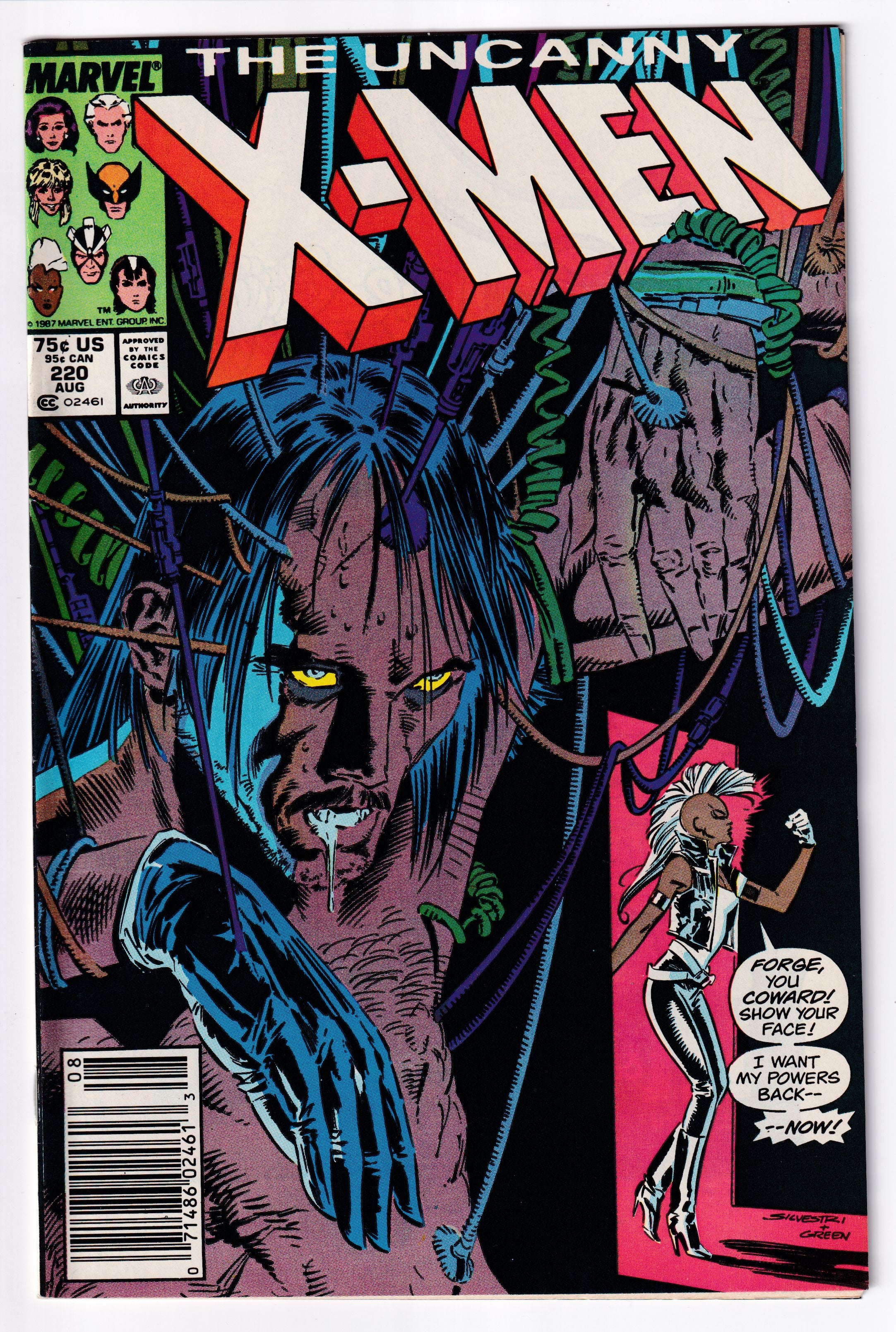 UNCANNY X-MEN (1963) #220 VF/NM
