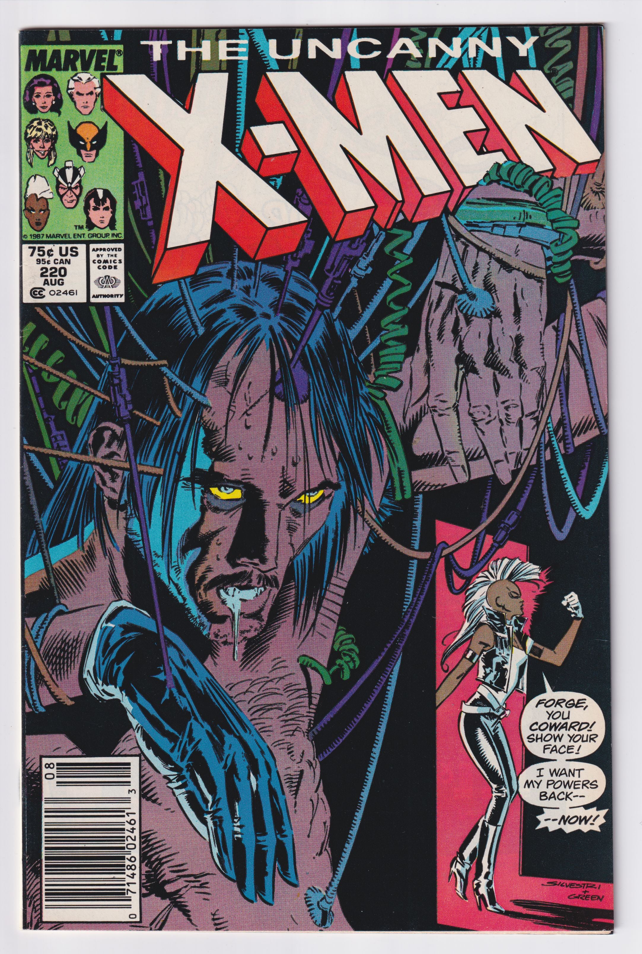 UNCANNY X-MEN (1963) #220 VF/NM