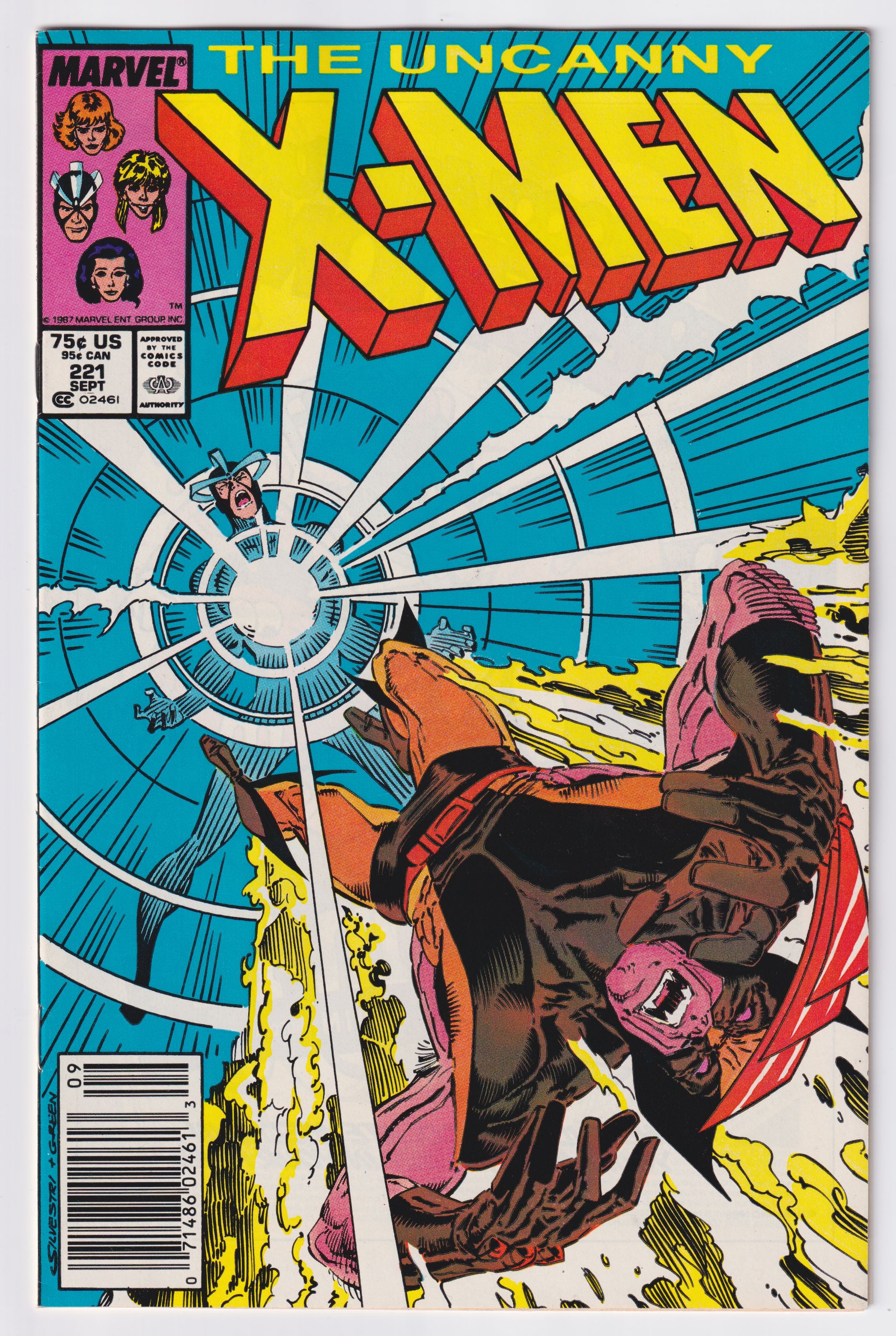 UNCANNY X-MEN (1963) #221 NM-
