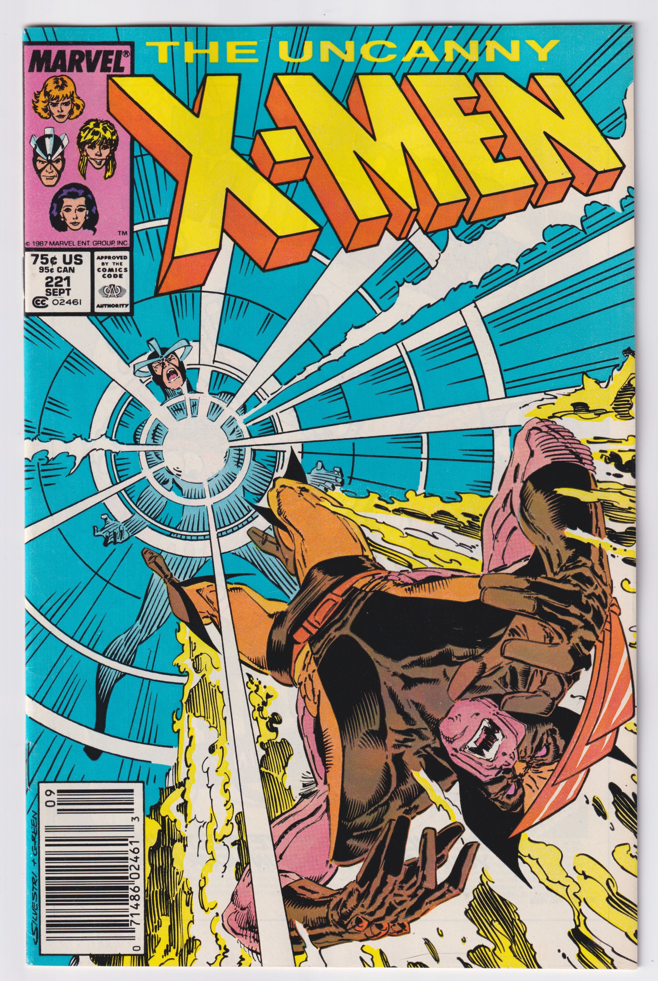 UNCANNY X-MEN (1963) #221 NM