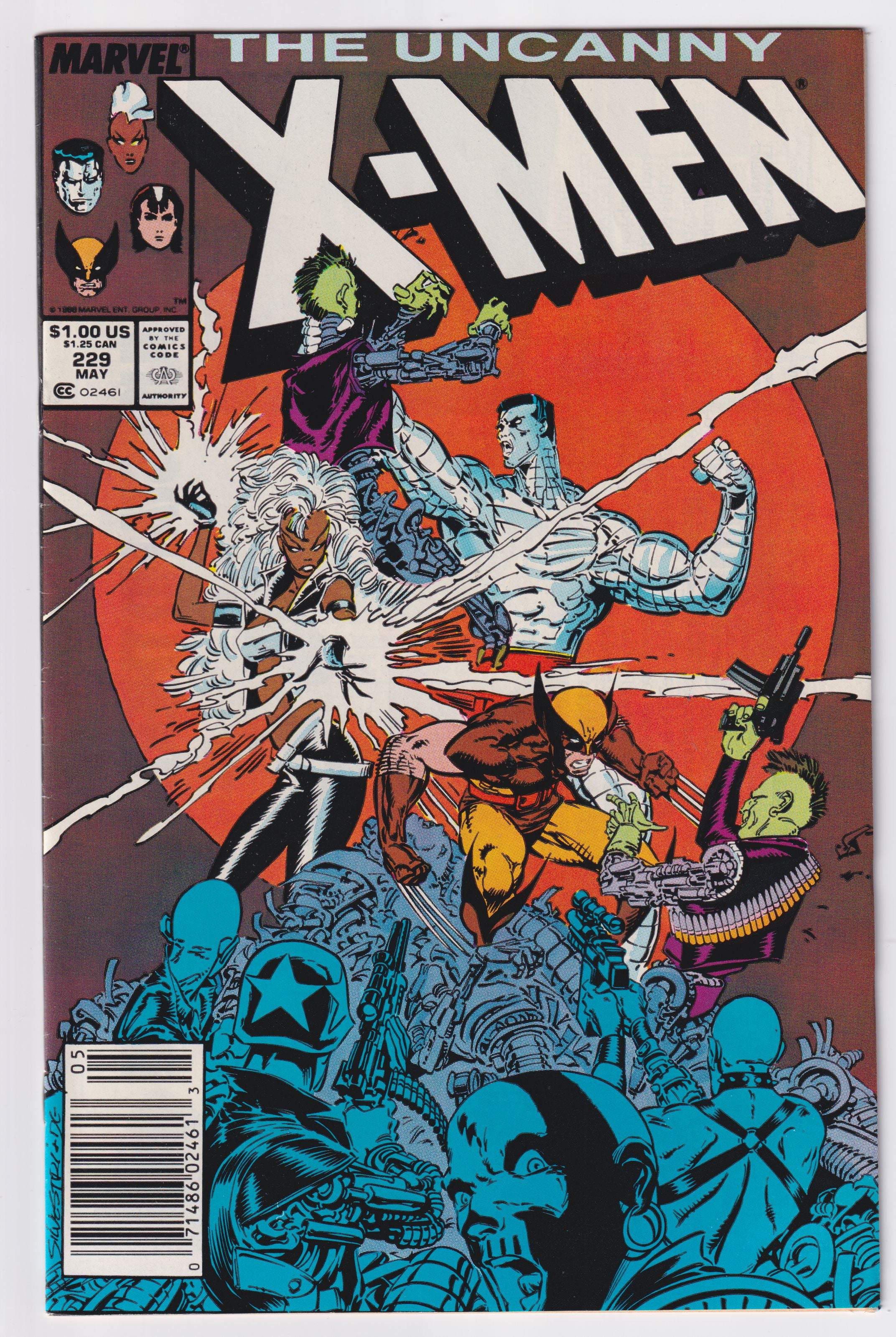 UNCANNY X-MEN (1963) #229 VF