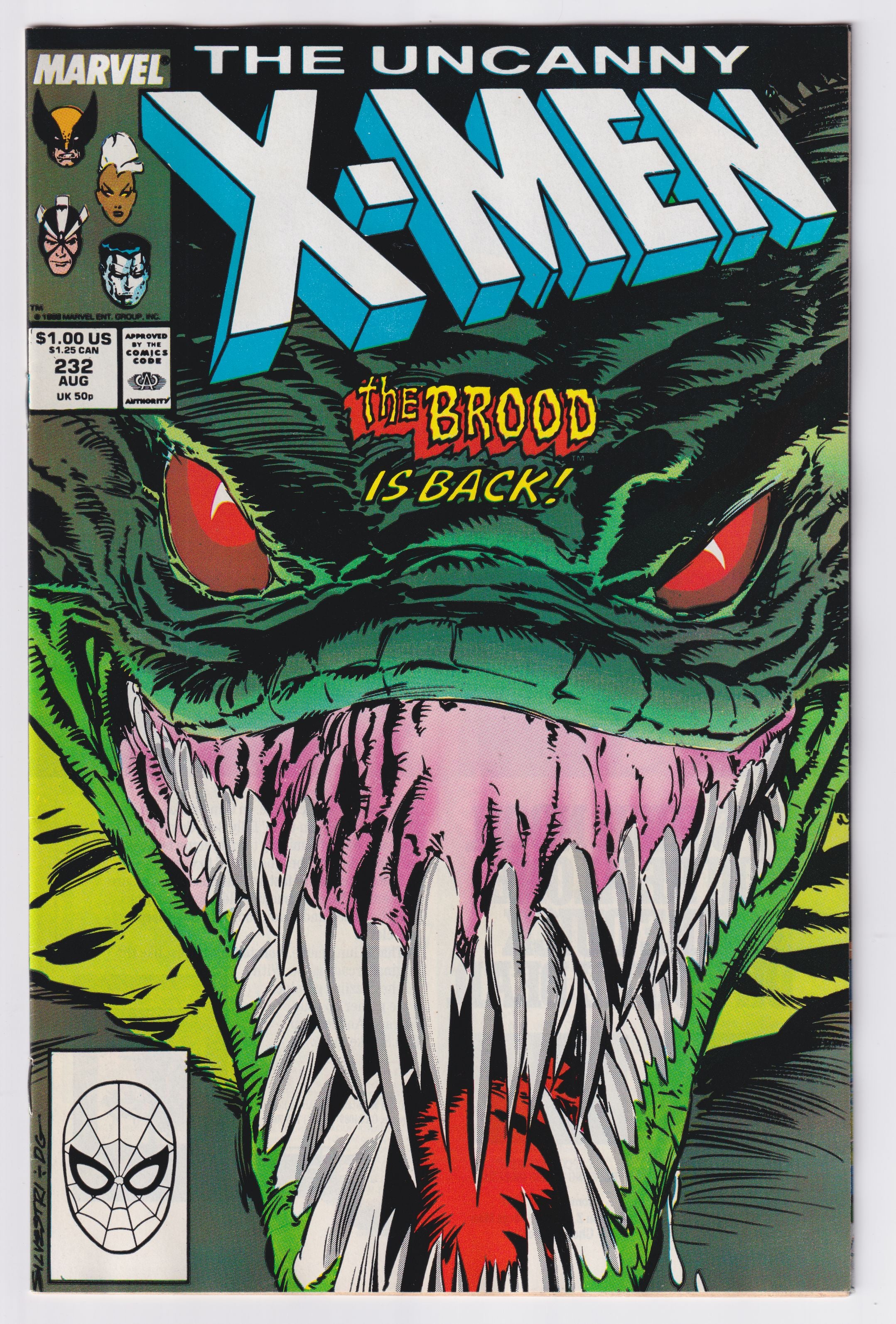 UNCANNY X-MEN (1963) #232 FN+
