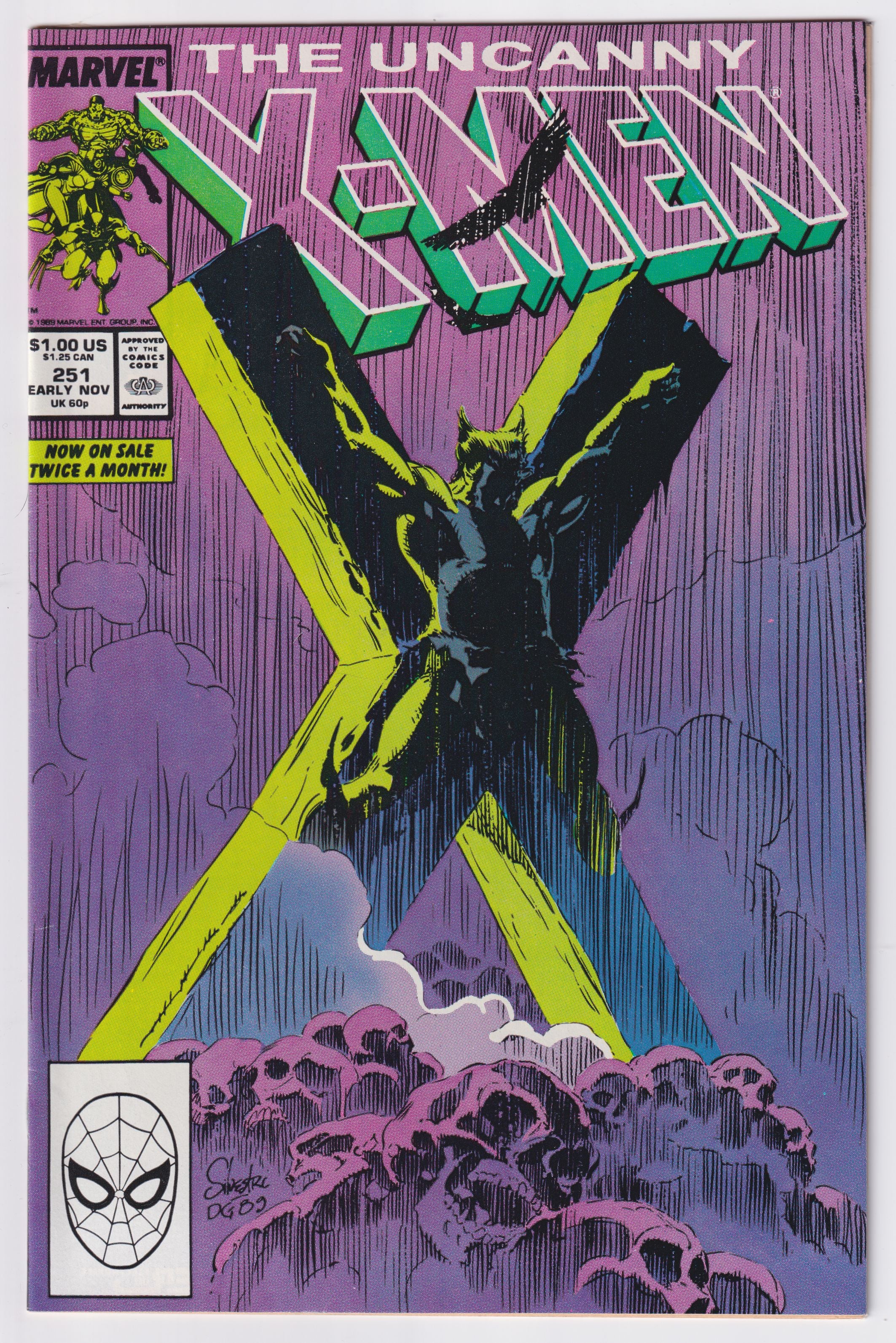 UNCANNY X-MEN (1963) #251 FN+