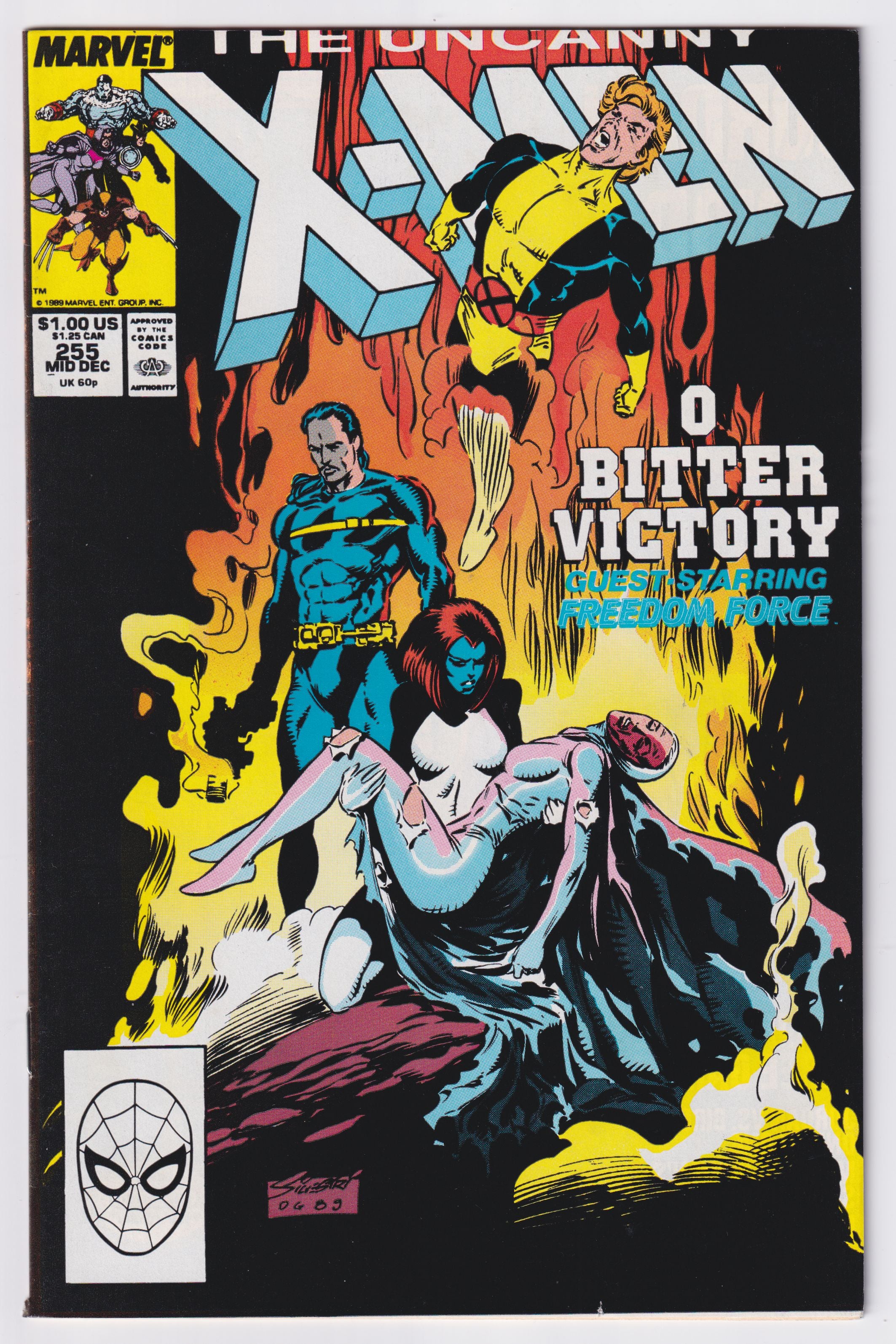 UNCANNY X-MEN (1963) #255 VF-