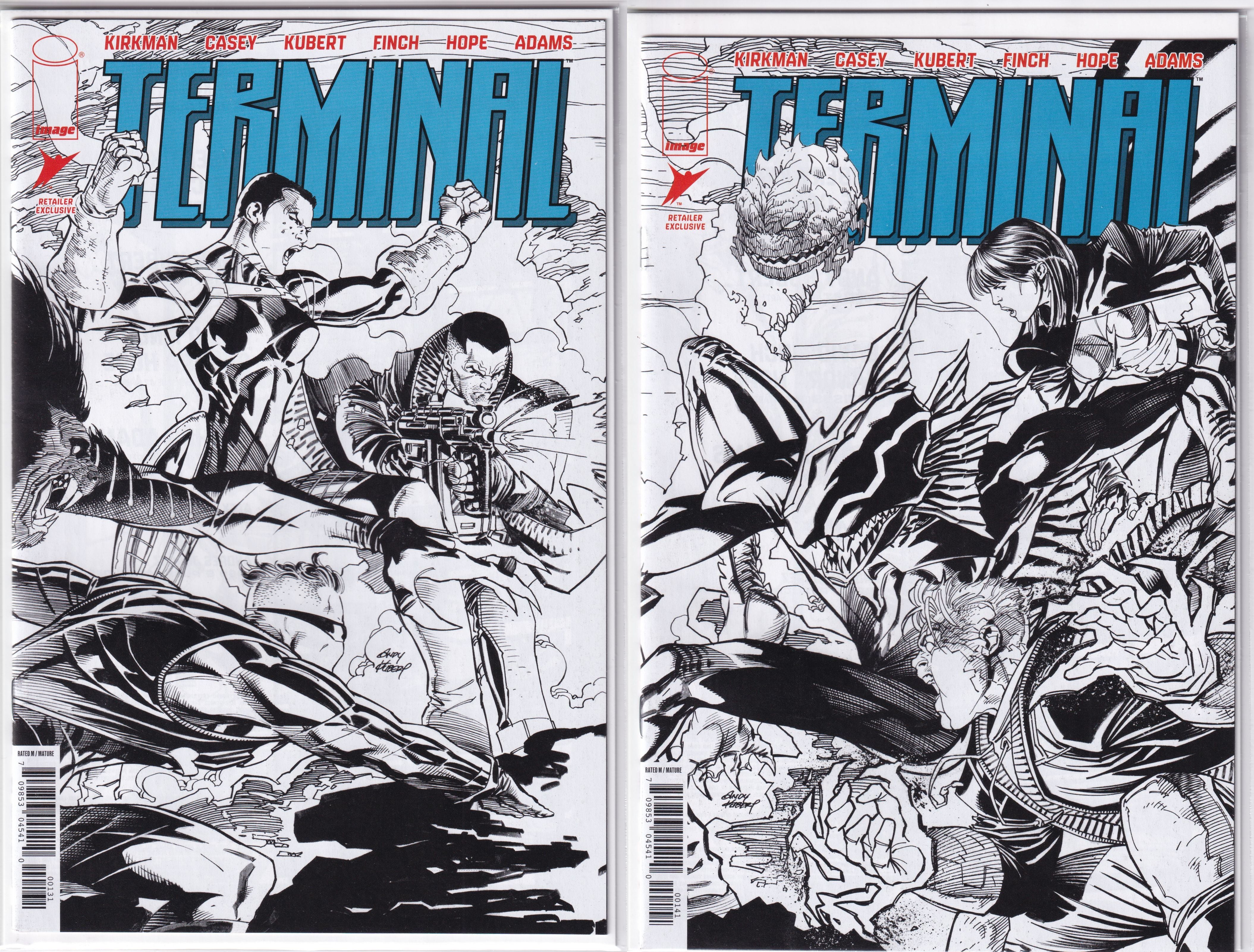 Terminal #1 Ashcan Retailer Exculsive Connecting Cover Set