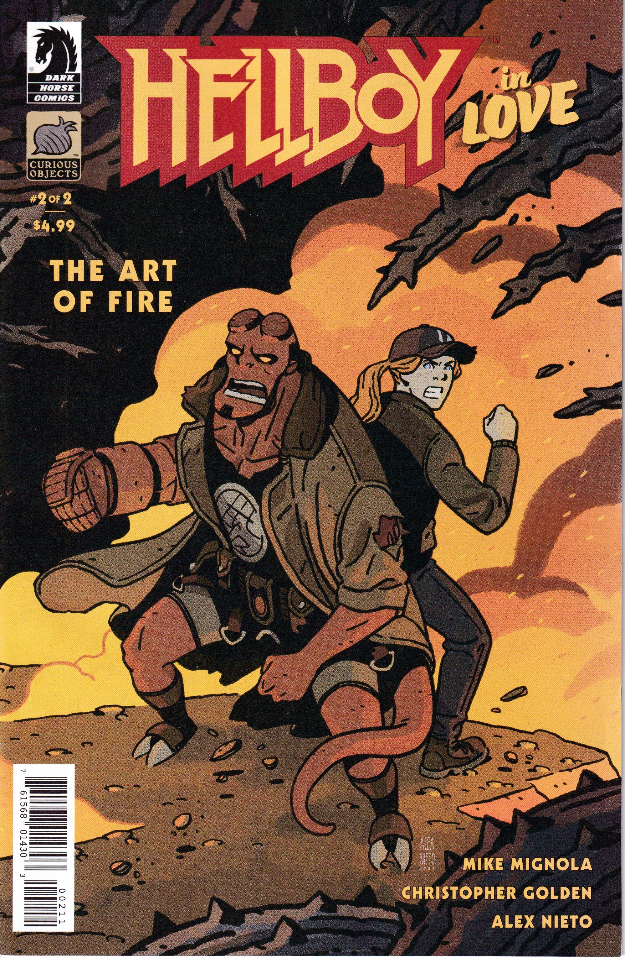 Hellboy In Love: The Art Of Fire #2 (Cover A) (Alex Nieto)