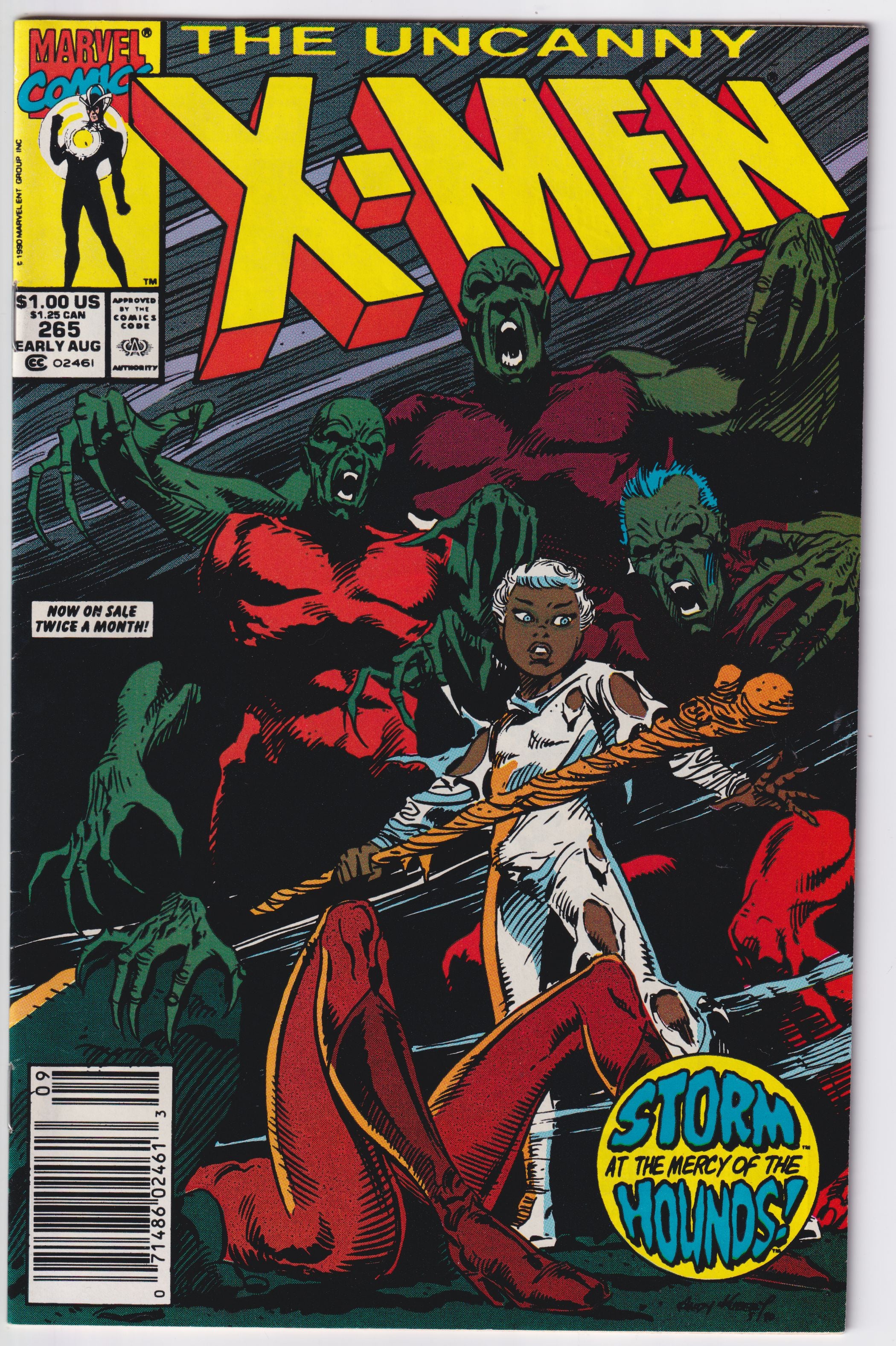 UNCANNY X-MEN (1963) #265 FN+