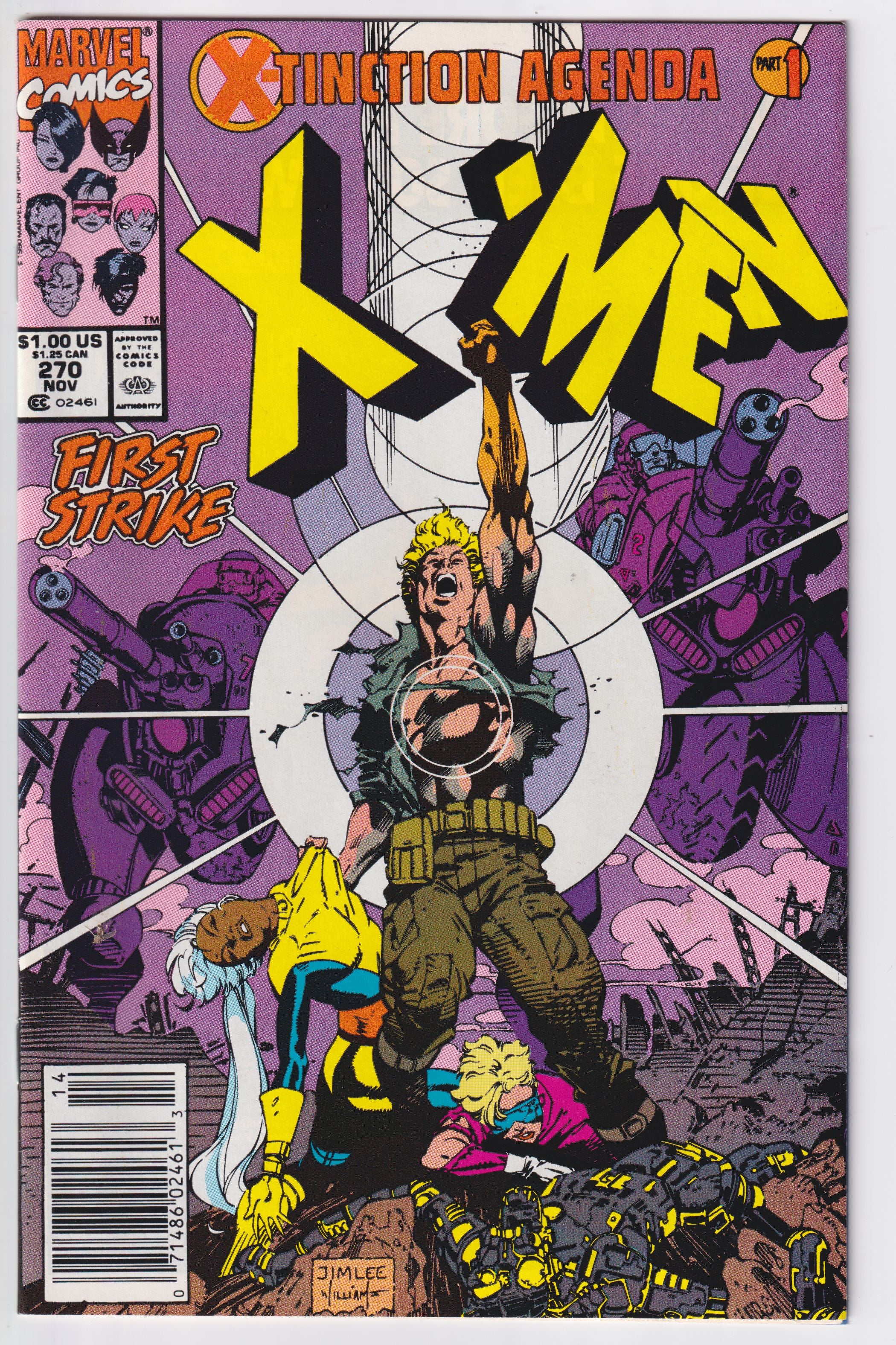 UNCANNY X-MEN (1963) #270 FN+