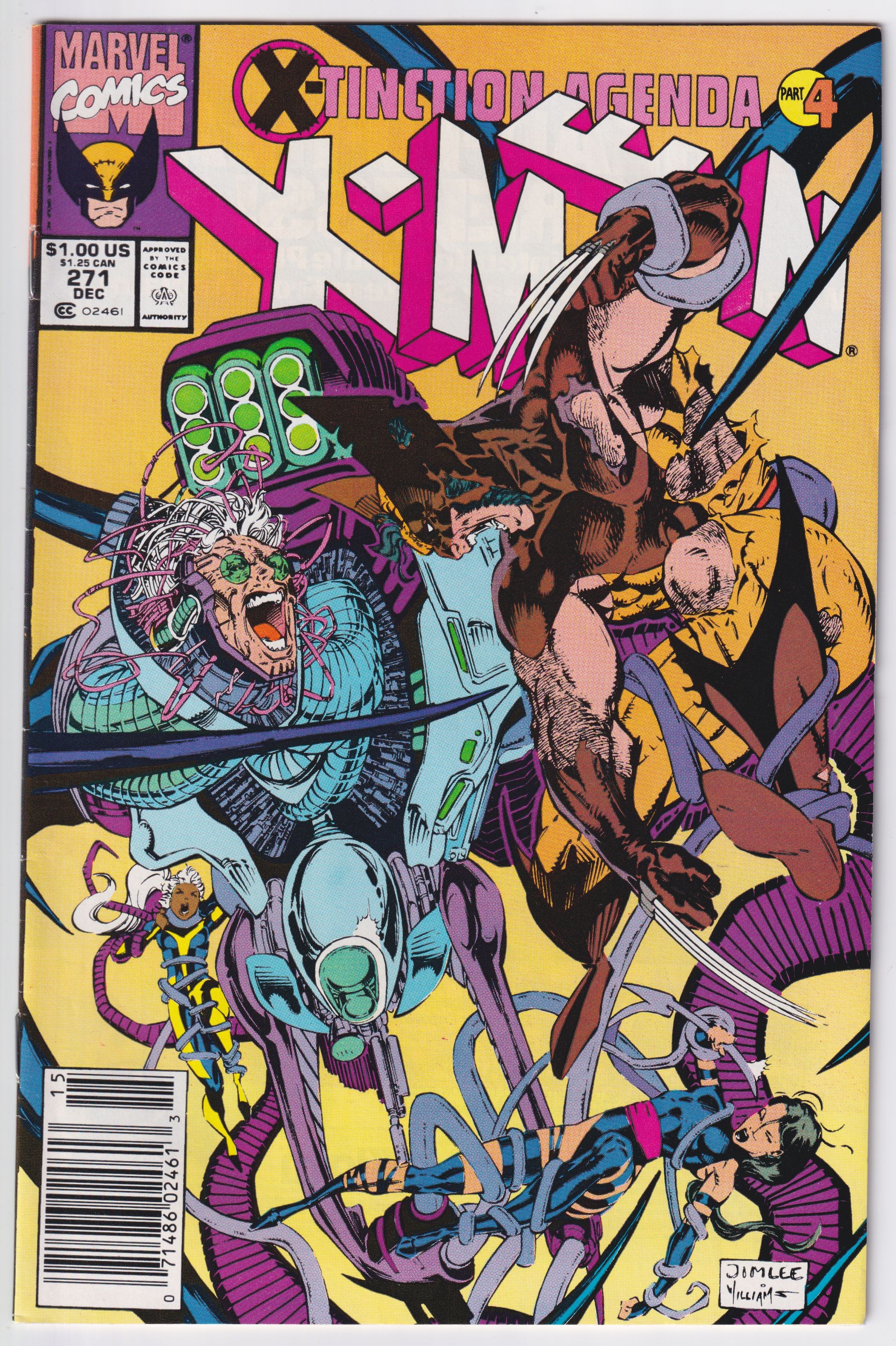 UNCANNY X-MEN (1963) #271 FN+