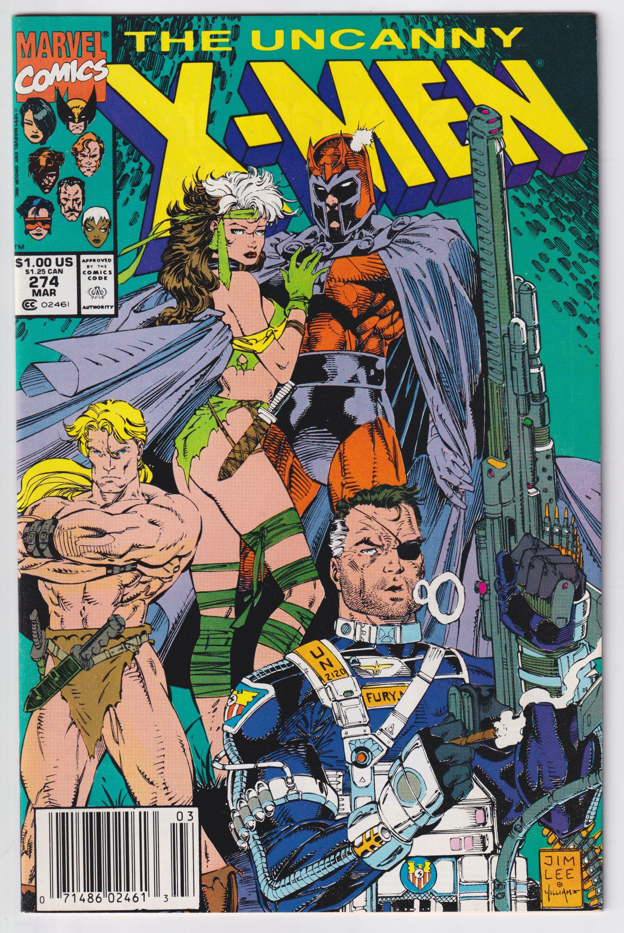 UNCANNY X-MEN (1963) #274 VF+