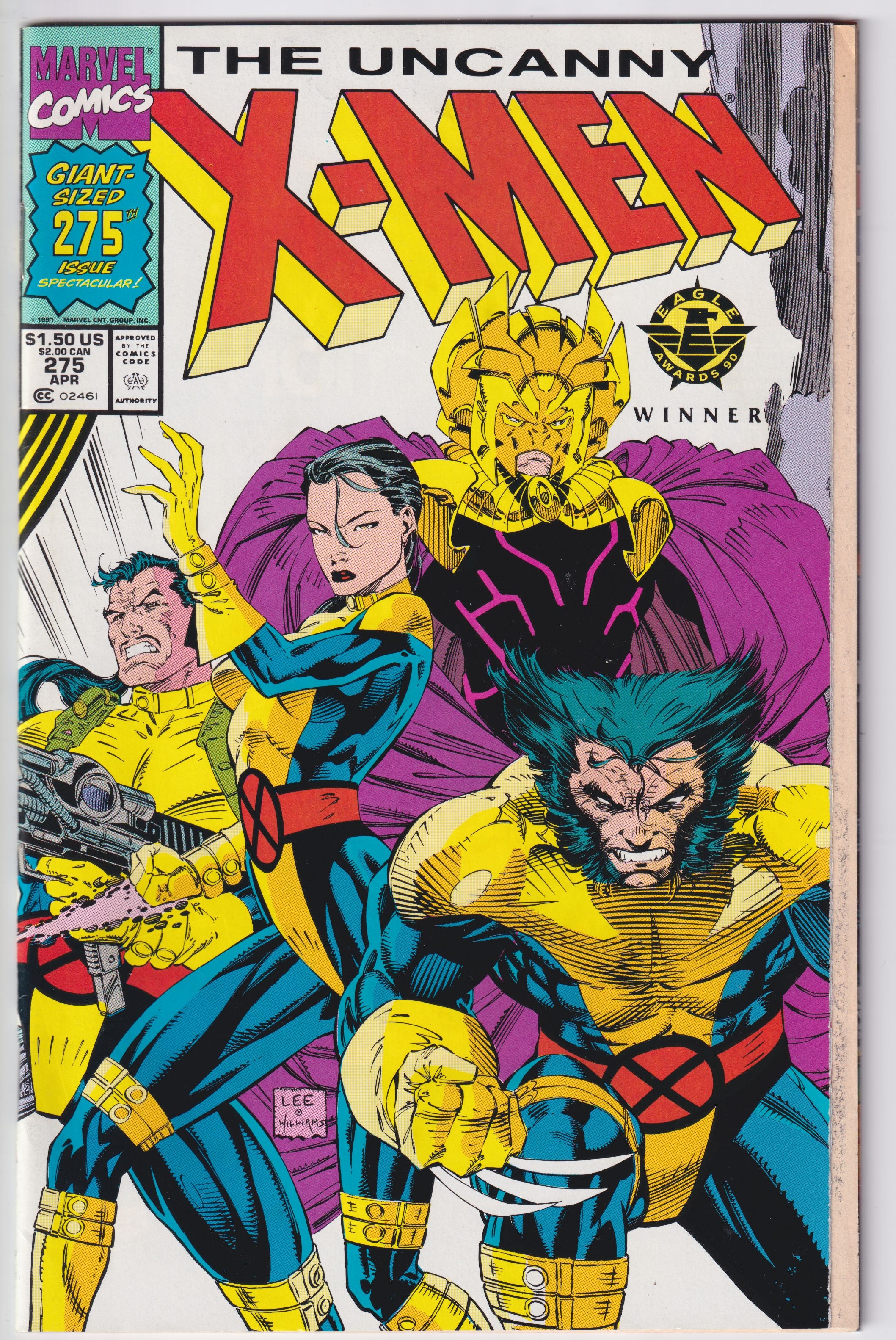 UNCANNY X-MEN (1963) #275 VF