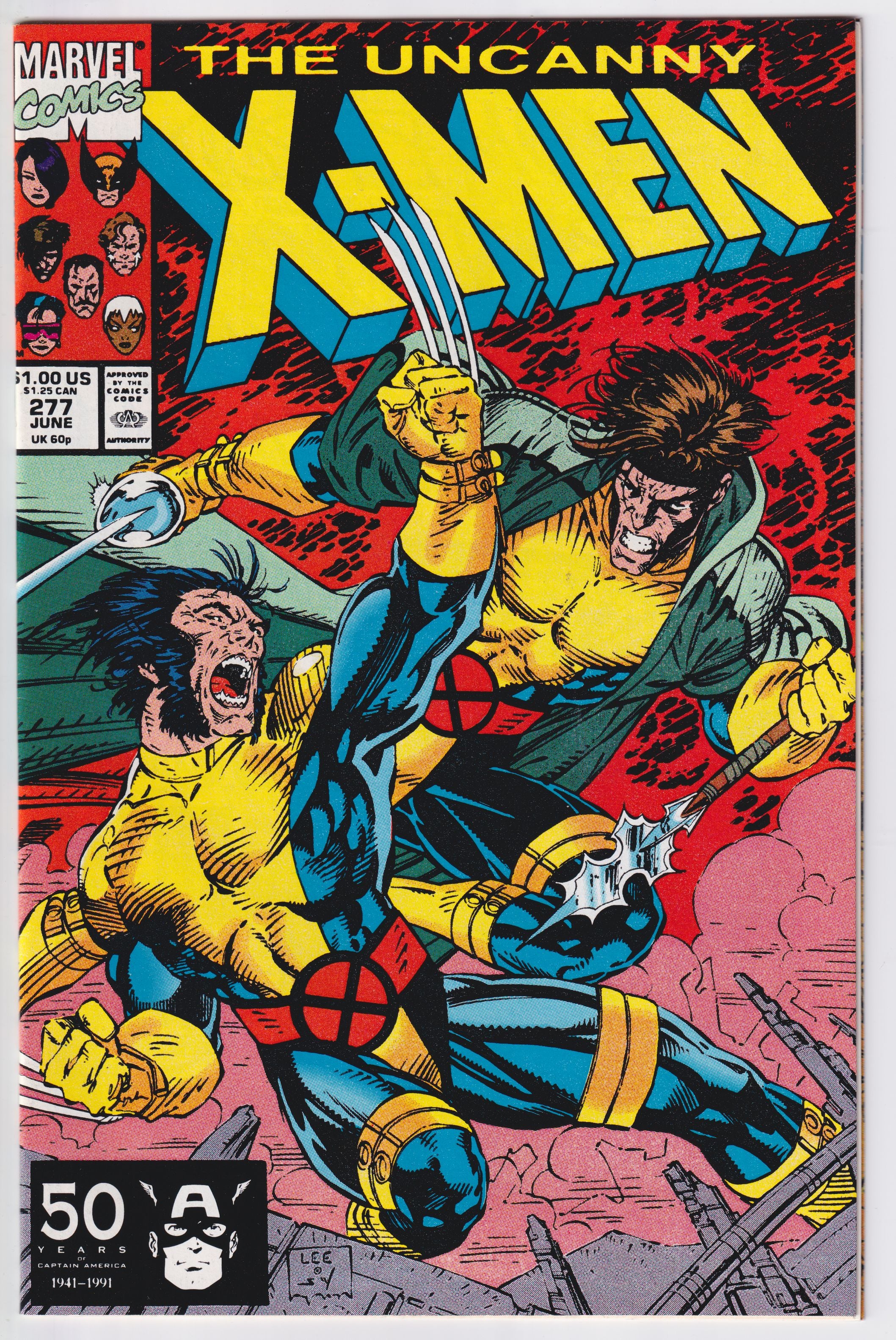 UNCANNY X-MEN (1963) #277 NM
