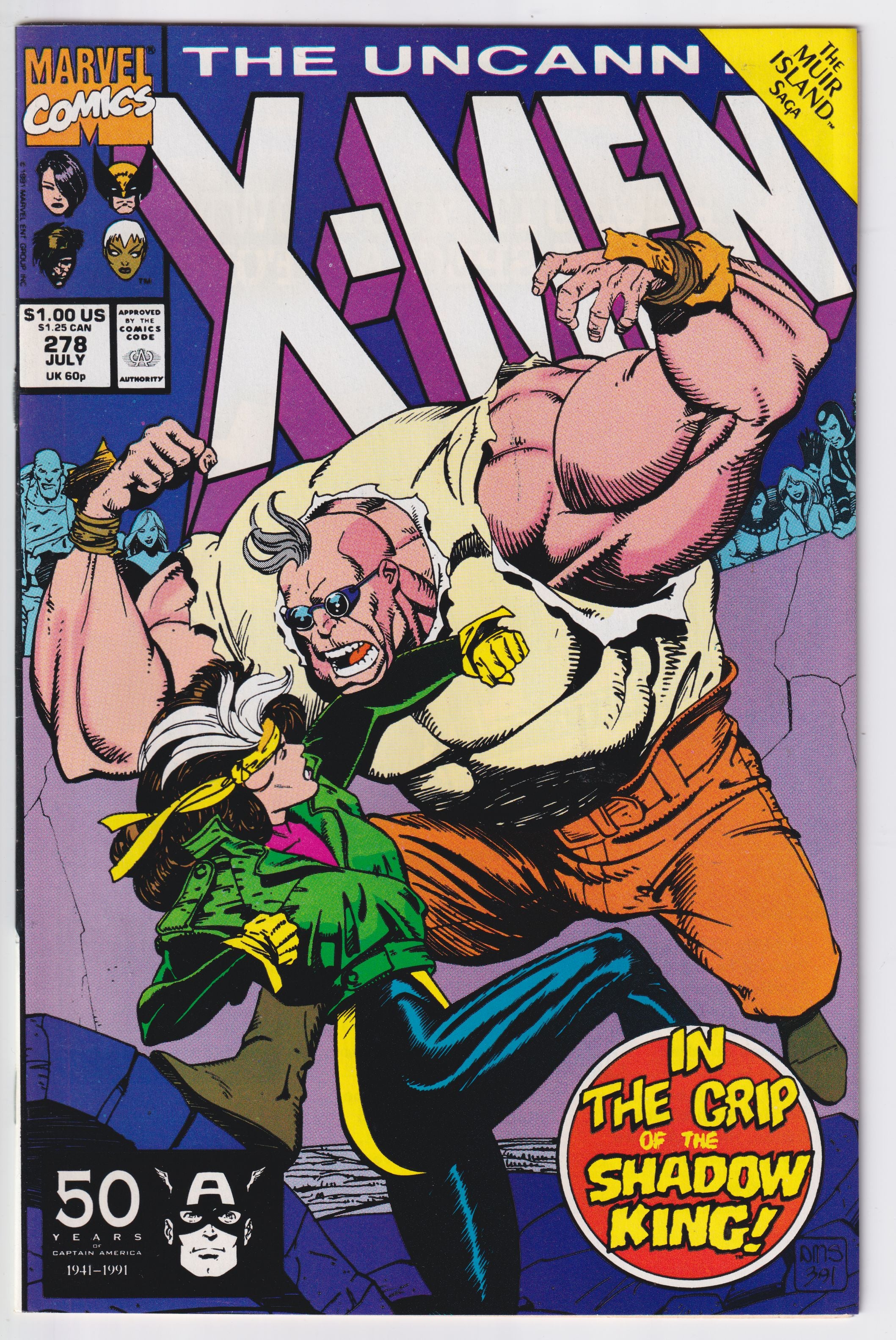 UNCANNY X-MEN (1963) #278 VF