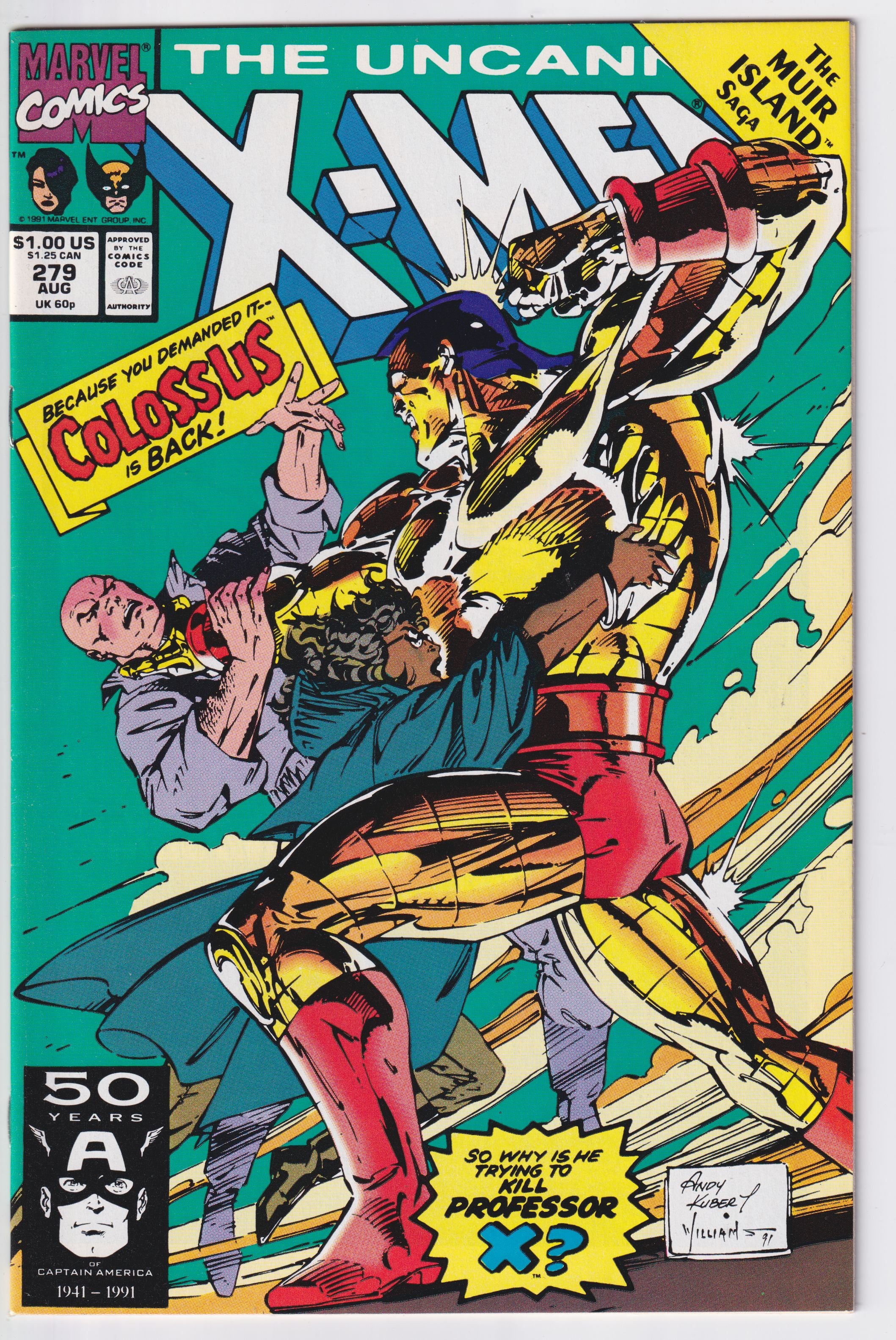 UNCANNY X-MEN (1963) #279 NM