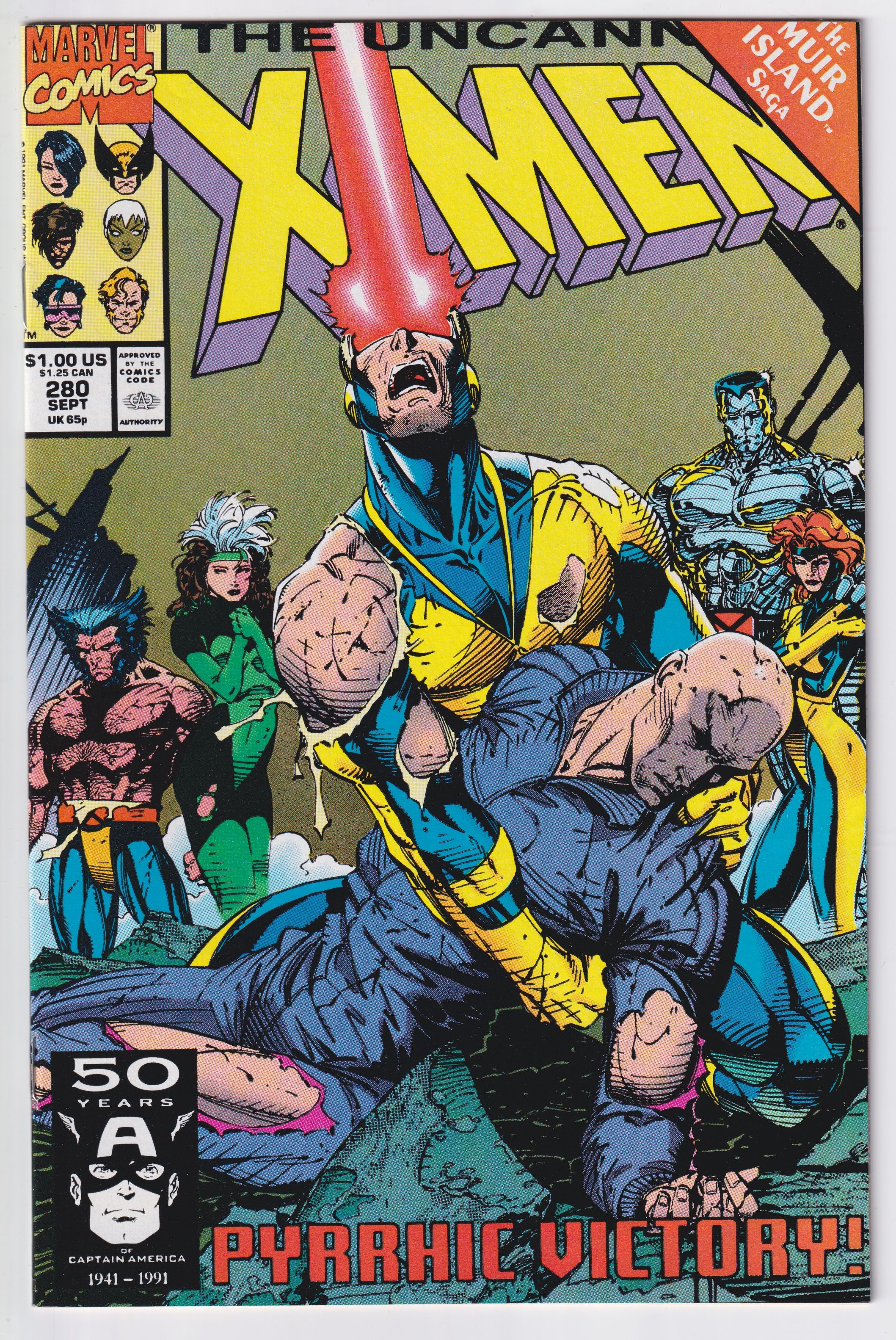 UNCANNY X-MEN (1963) #280 NM